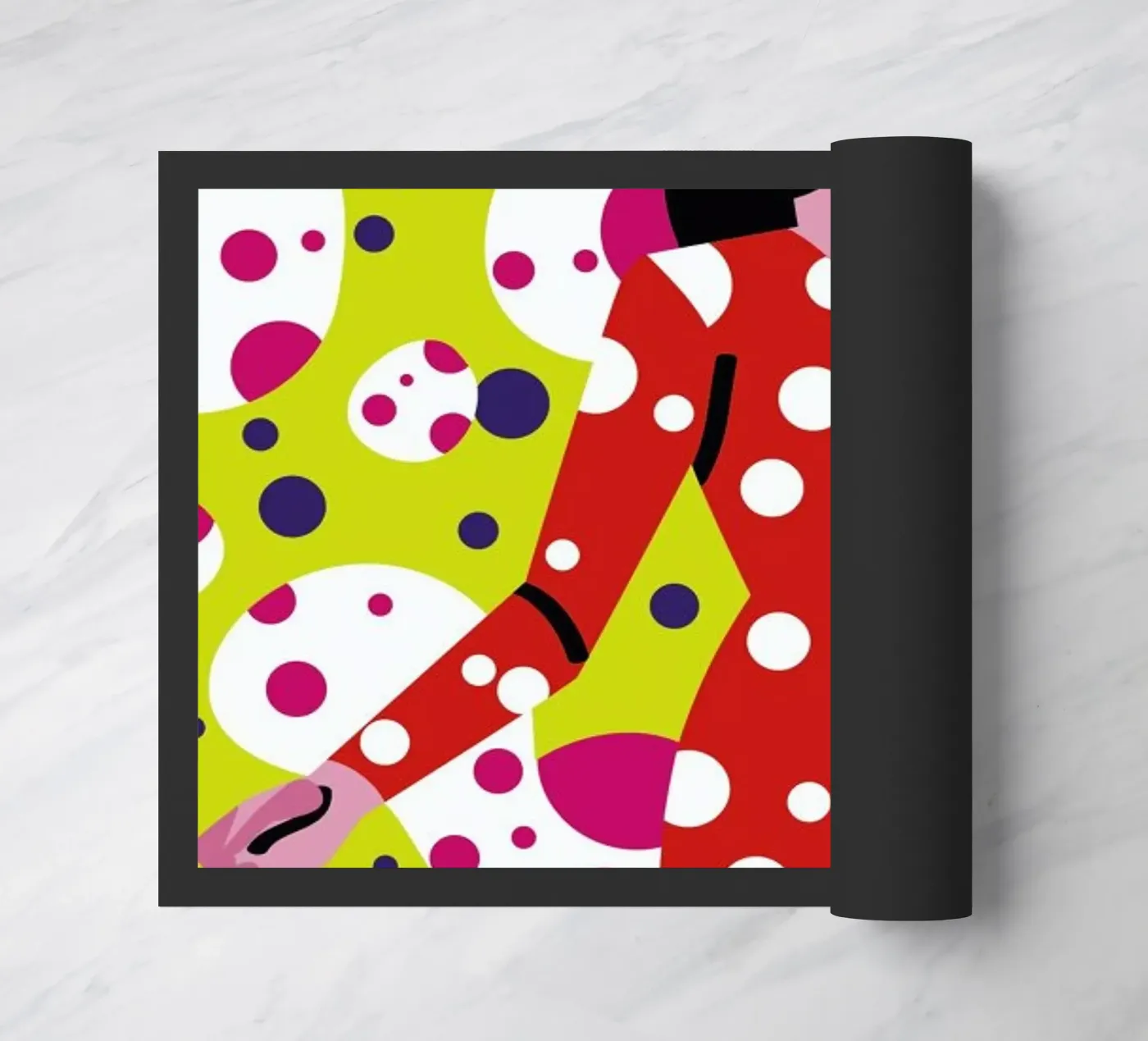 Kusama Print zerbino da Mariery Young