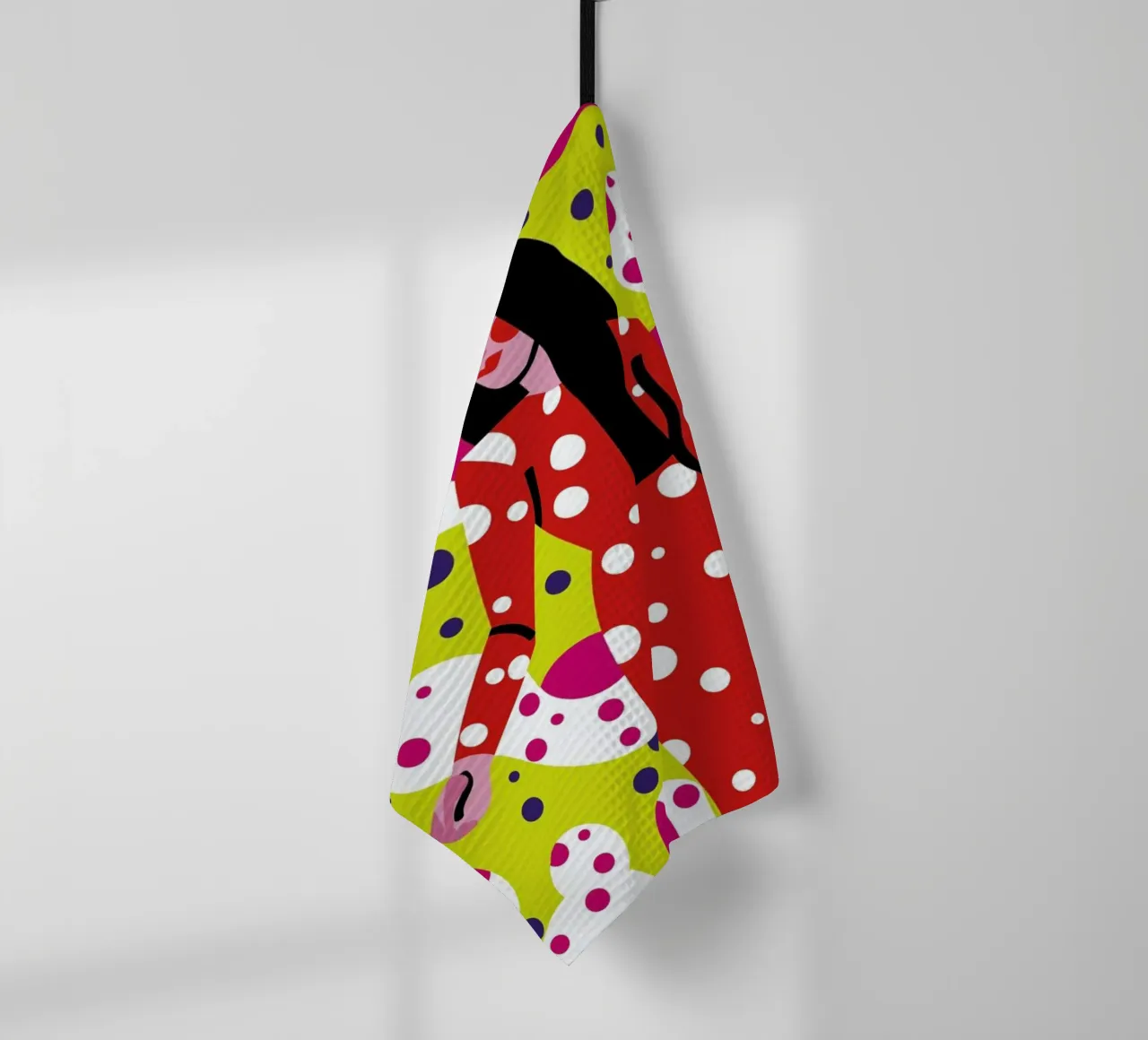 Kusama Print canovaccio da cucina da Mariery Young