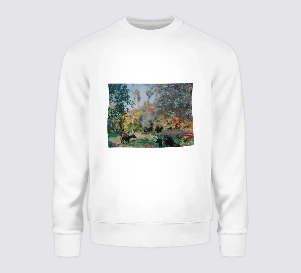 John Singer Sargent - Paesaggio con capre felpa da Timeless Artworks