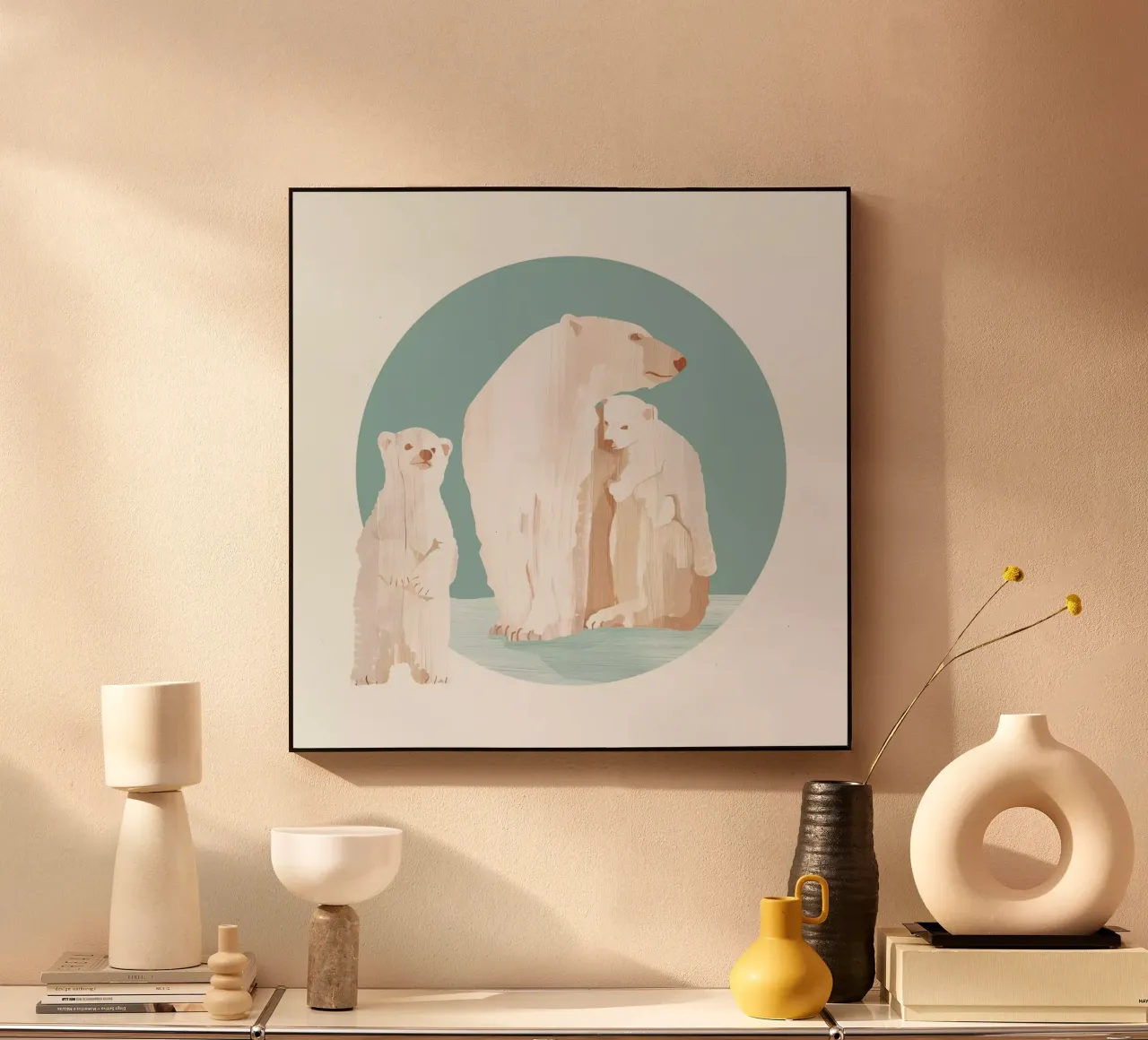 Snow Cuddles plexiglass da Goed Blauw