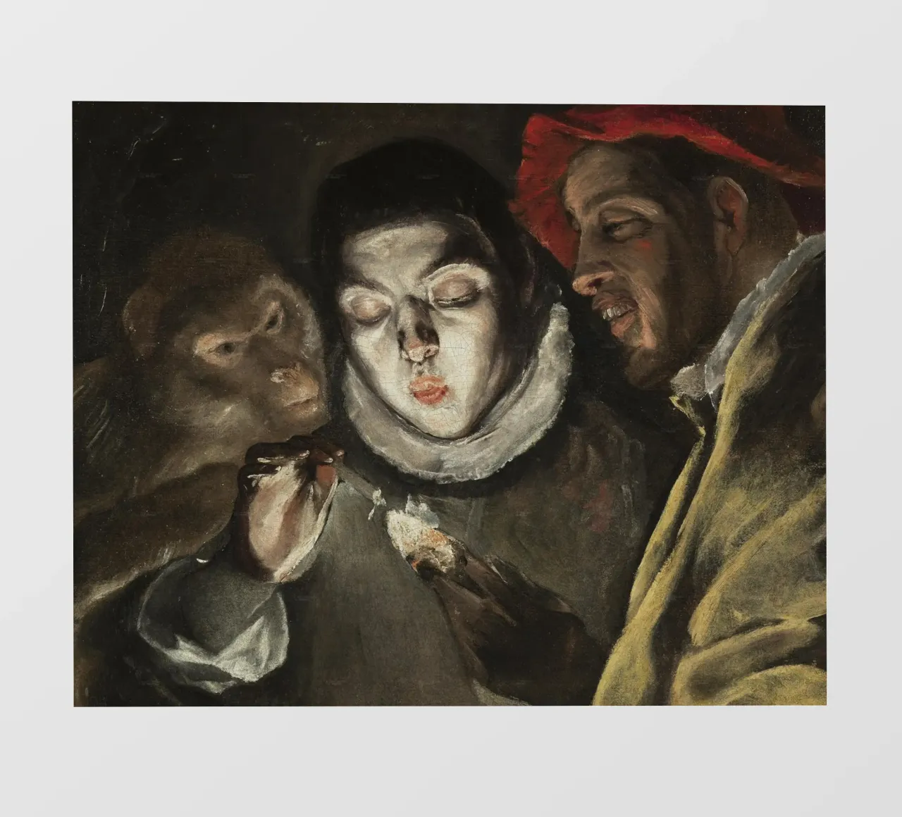 El Greco (Domenikos Theotokopoulos) Fábula pellicola backlit da Timeless Artworks