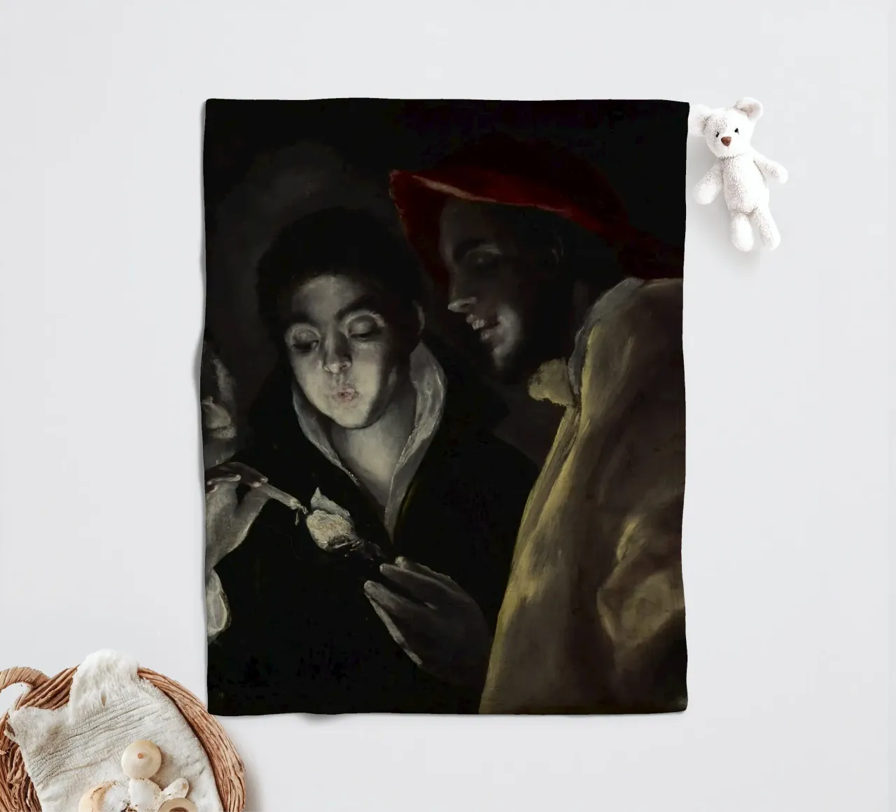 El Greco - The Fable coperta in pile da Timeless Artworks