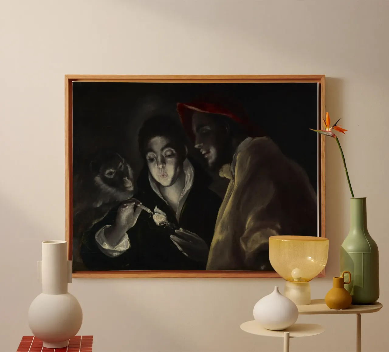 El Greco - The Fable tela con Cornice a cassetta da Timeless Artworks