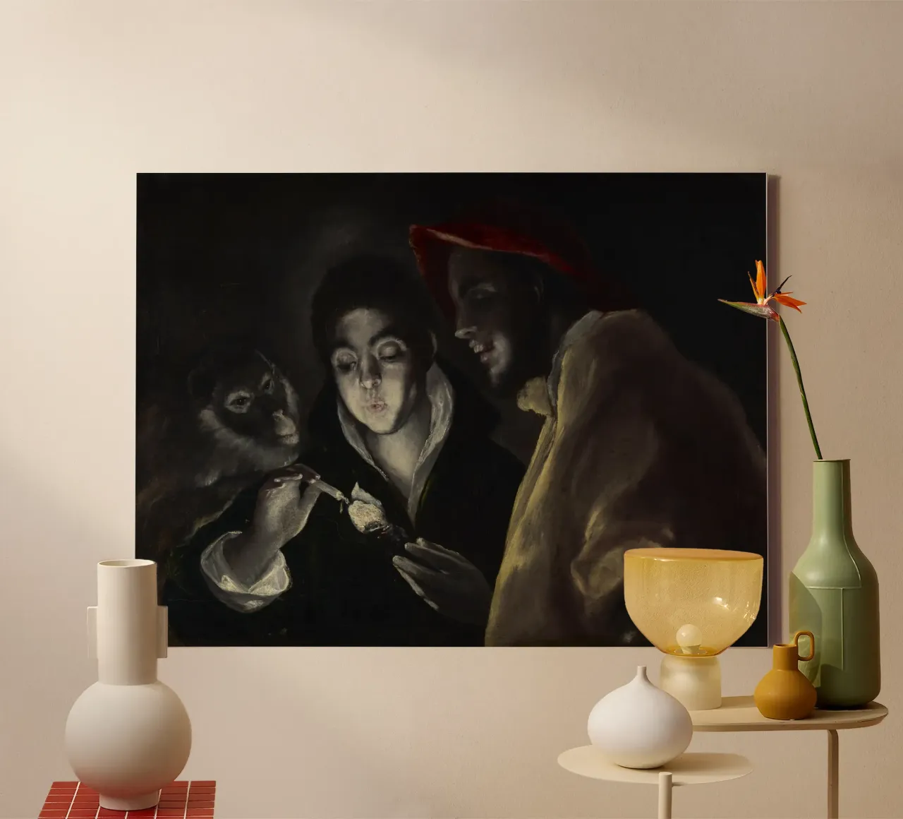 El Greco - The Fable tela con Cornice a cassetta da Timeless Artworks