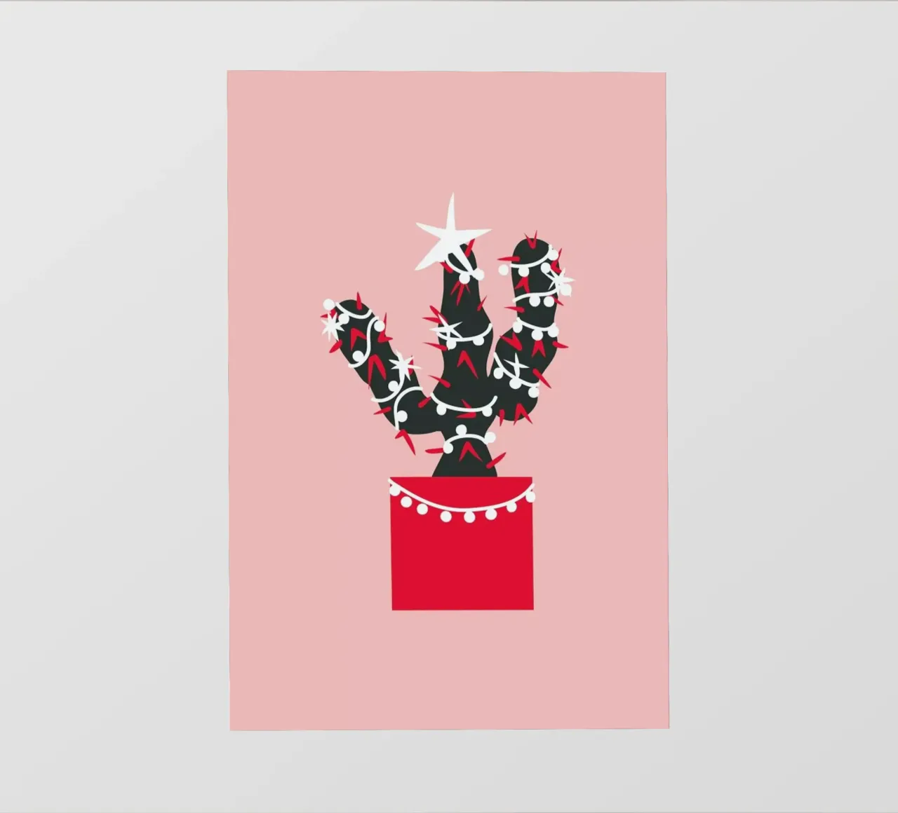 Christmas Cactus 1 telo in pvc da Mariery Young