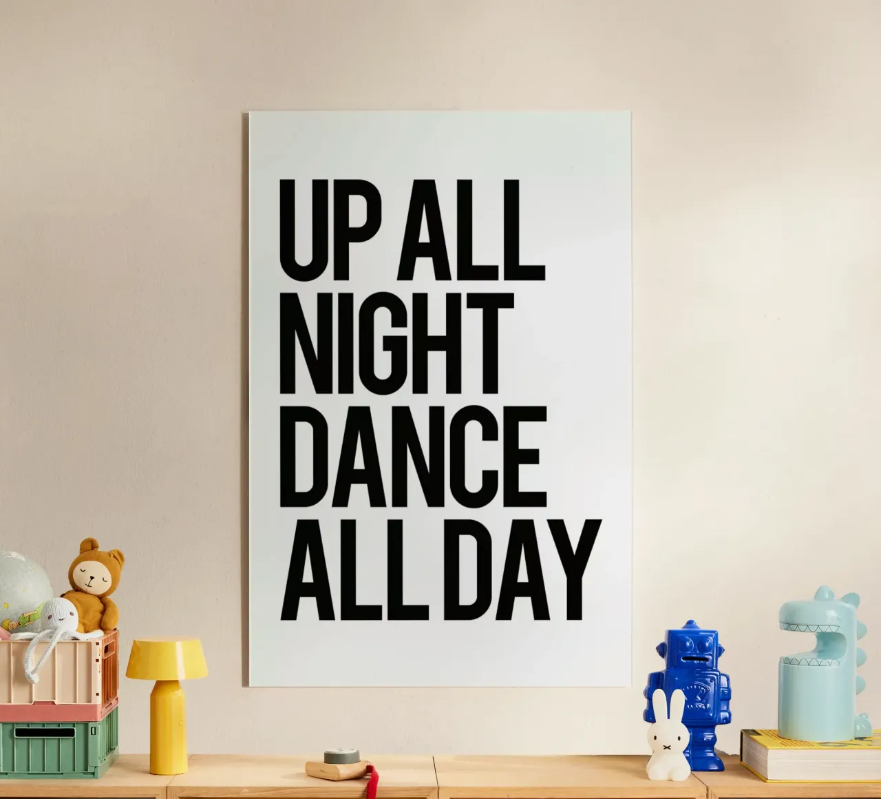 Up all night plexiglass da Studio One