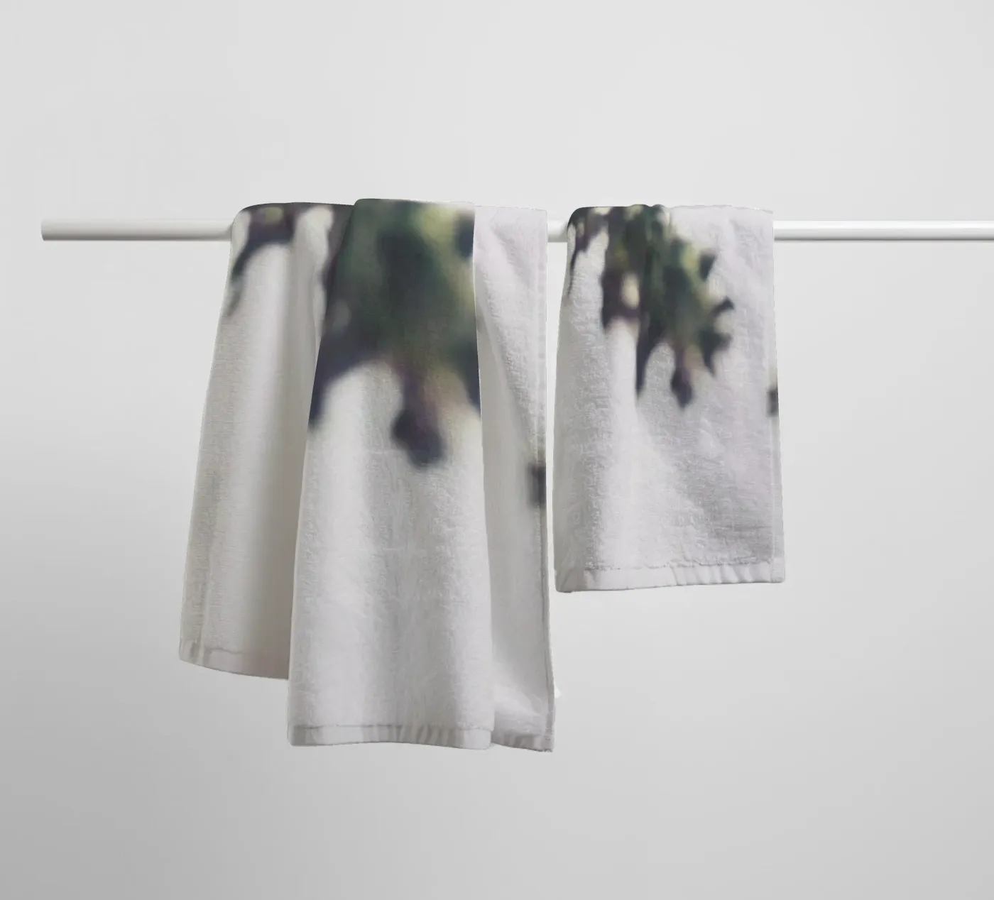 Palms towel by Ingrid Beddoes