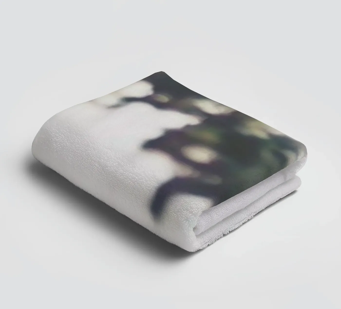 Palms towel by Ingrid Beddoes