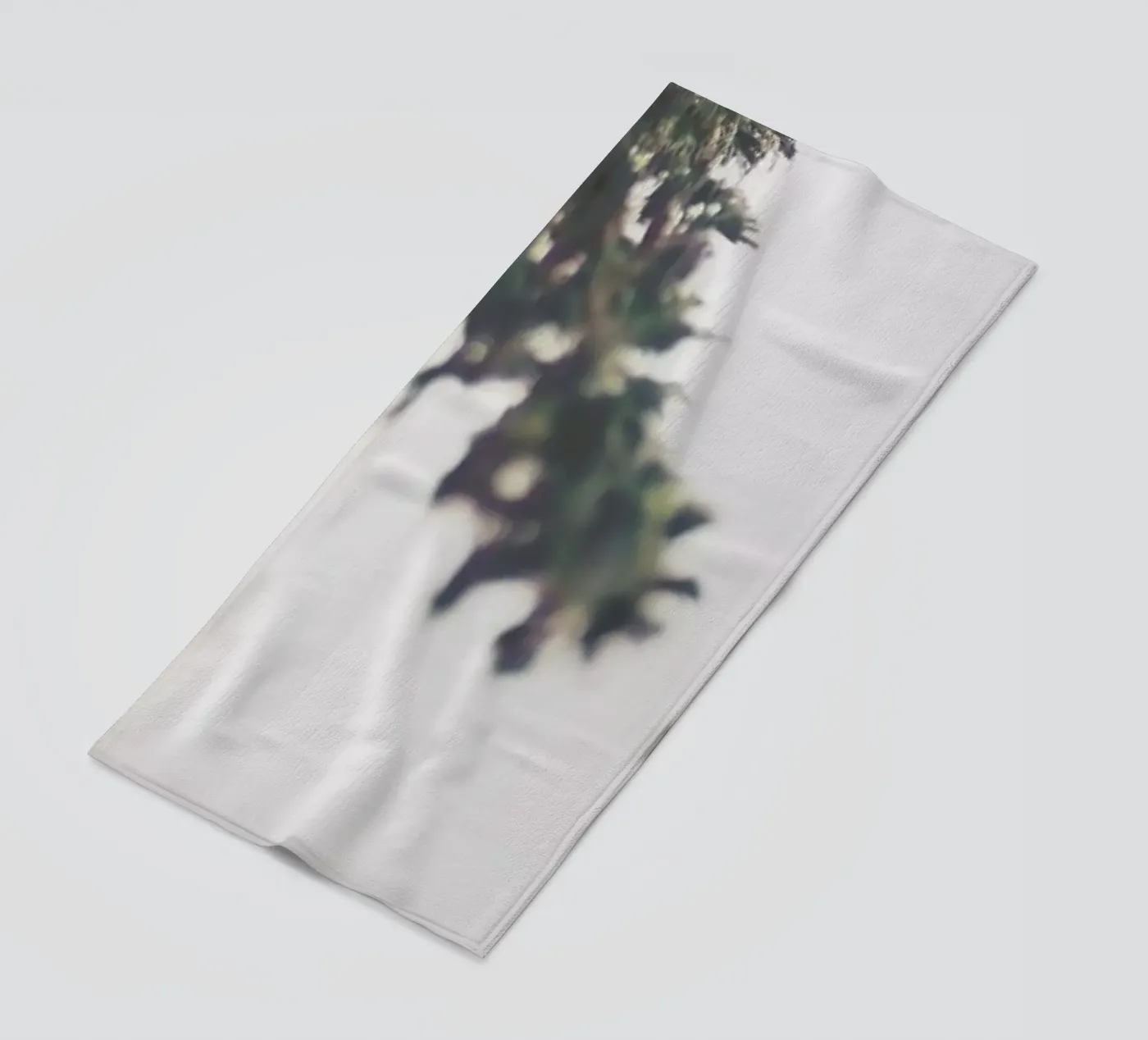 Palms beach towel by Ingrid Beddoes