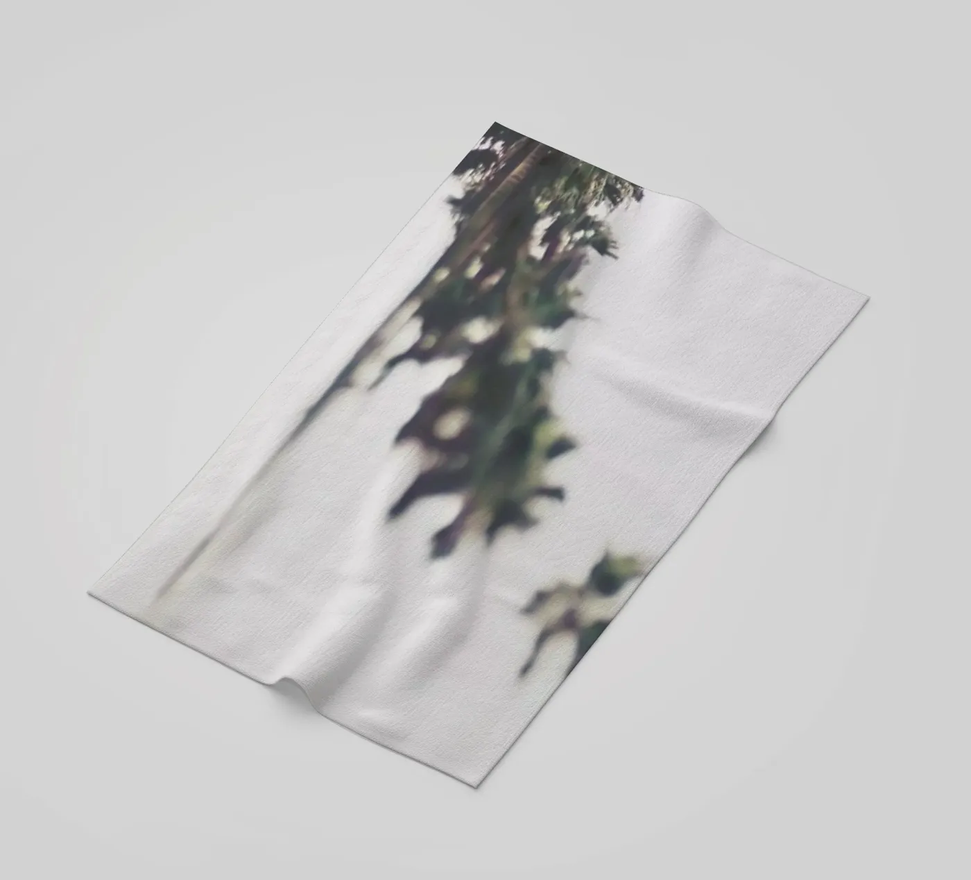 Palms beach towel by Ingrid Beddoes