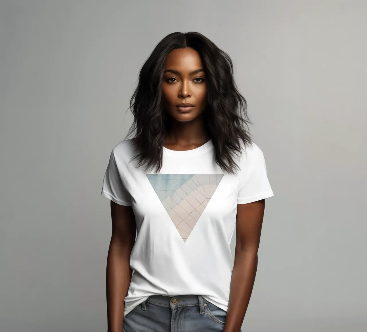 Schwimmbad II Frauen T-Shirt von Cassia Beck Photography