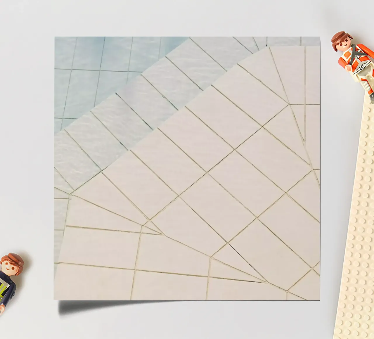 Swimming pool II sticker sheet by Cassia Beck Photography