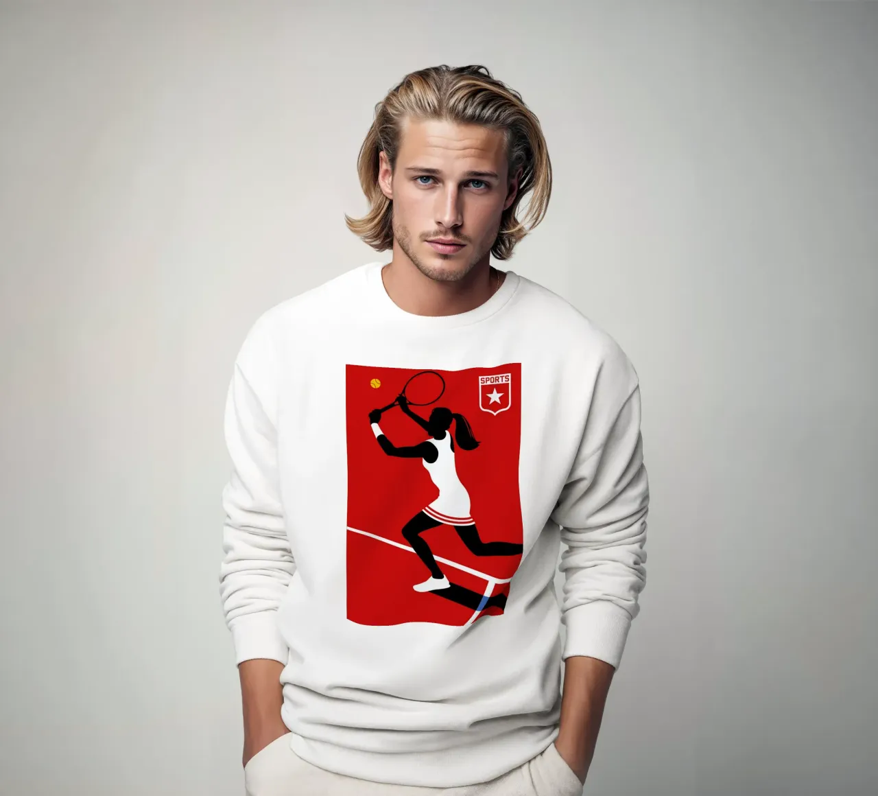 Tennis felpa da Bo Lundberg