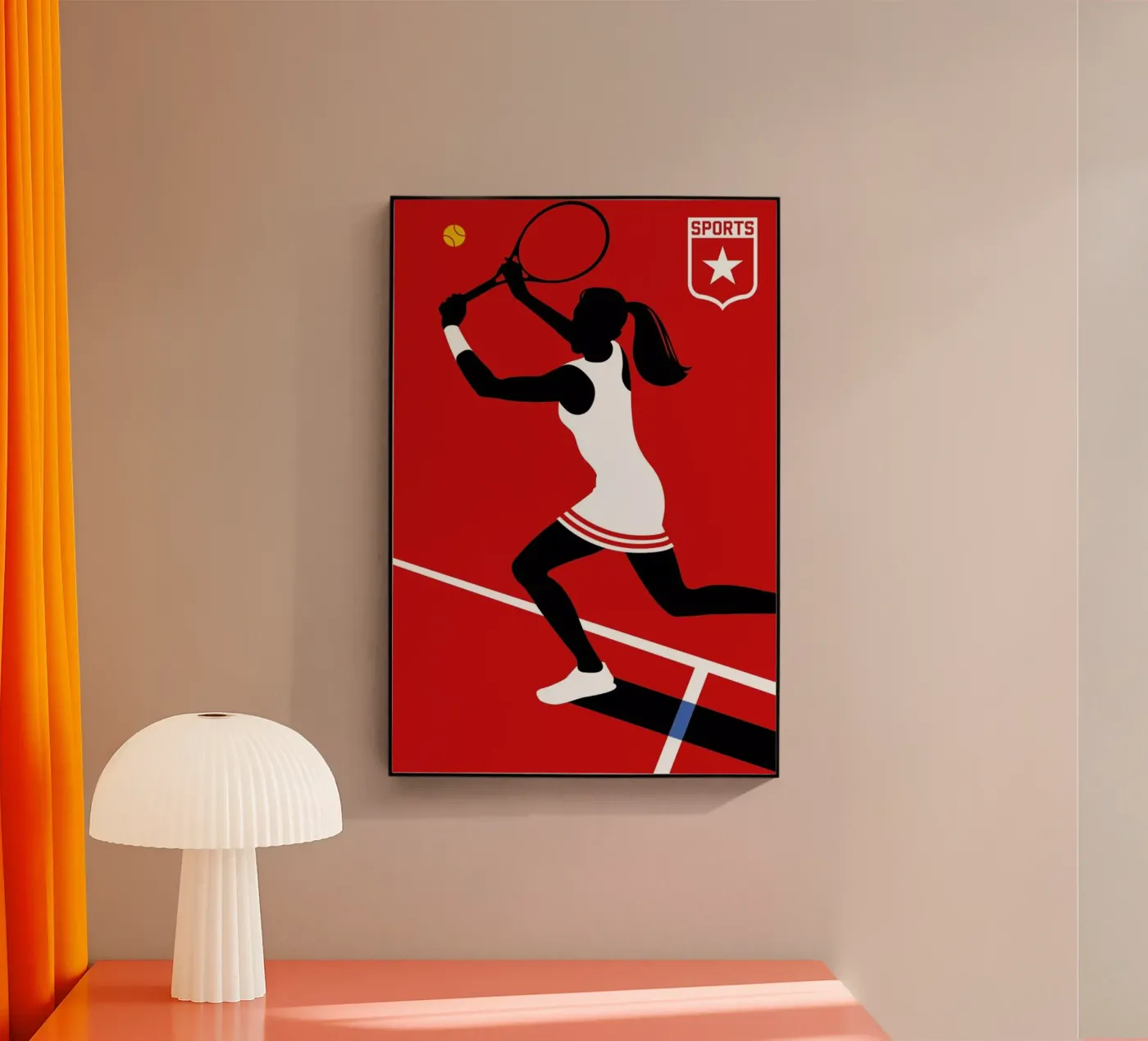 Tennis plexiglass da Bo Lundberg