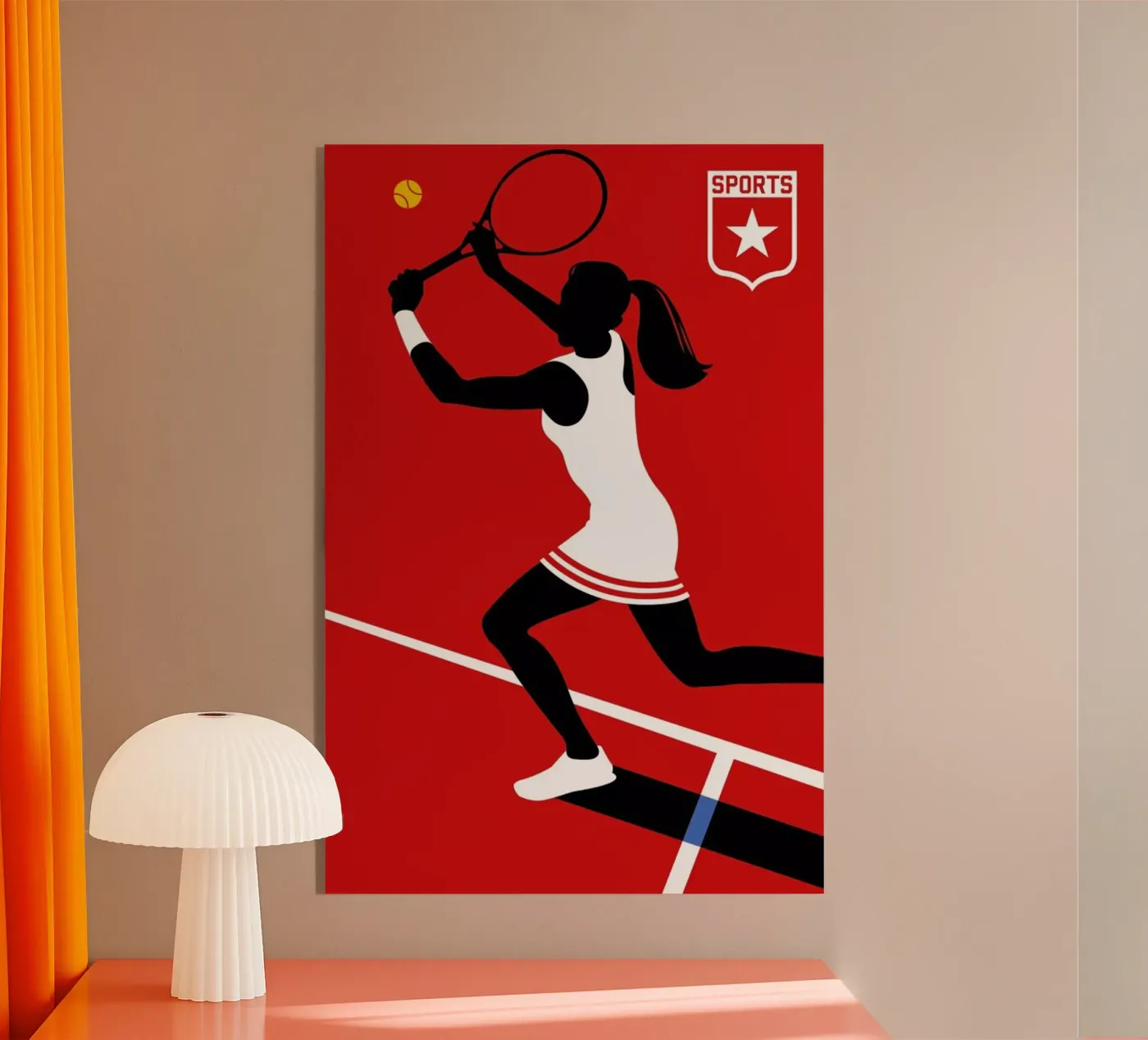 Tennis plexiglass da Bo Lundberg