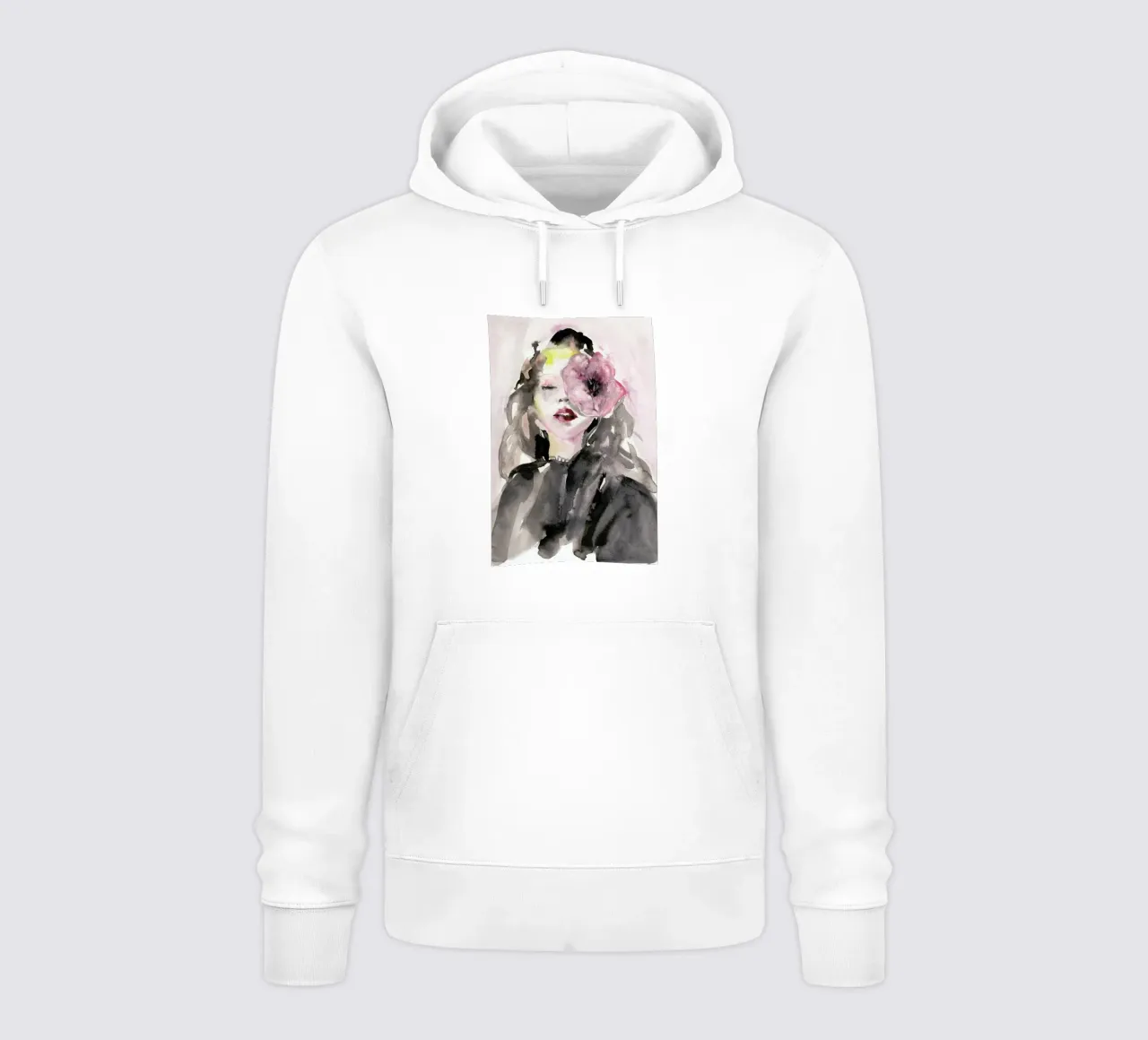 Face Like a Melody felpa con cappuccio da Victoria Verbaan