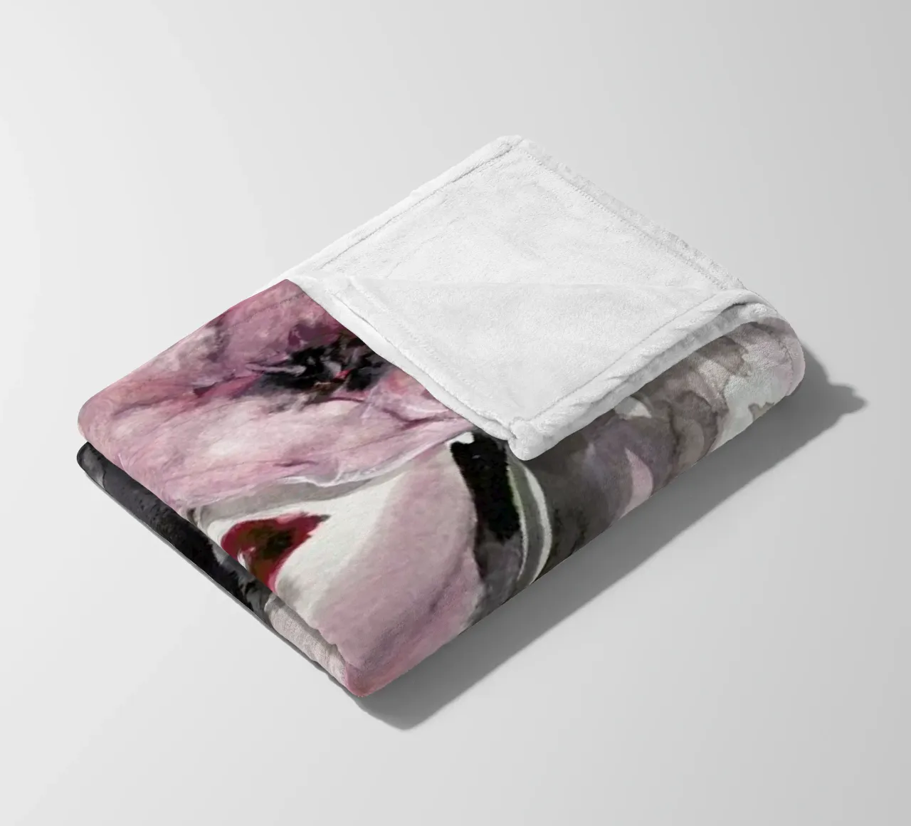 Face Like a Melody fleece blanket by Victoria Verbaan
