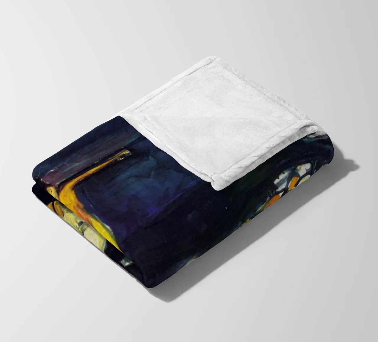 Edvard Munch - Golgota, 1900 coperta in pile da Timeless Artworks