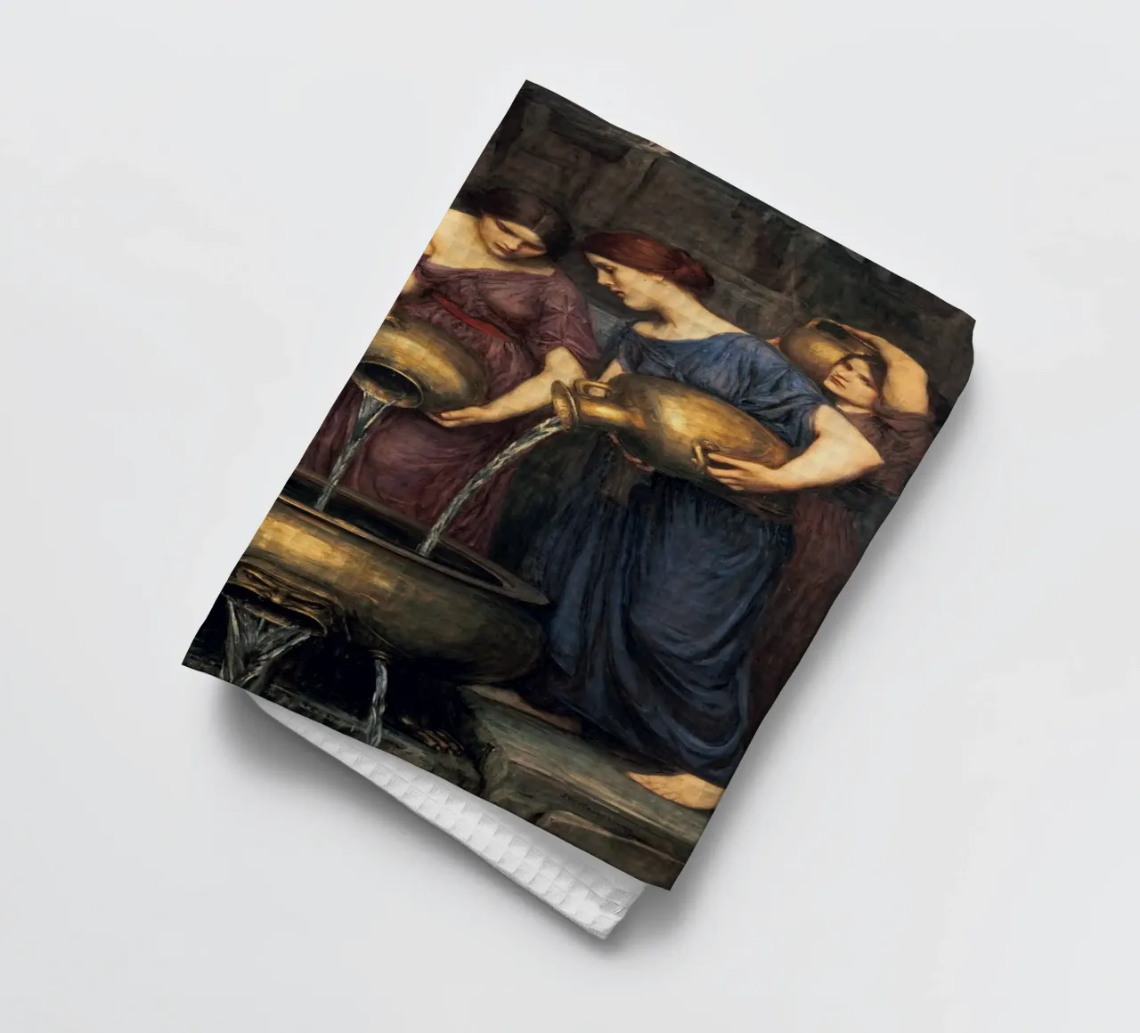 John William Waterhouse - Le Danaidi canovaccio da cucina da Timeless Artworks
