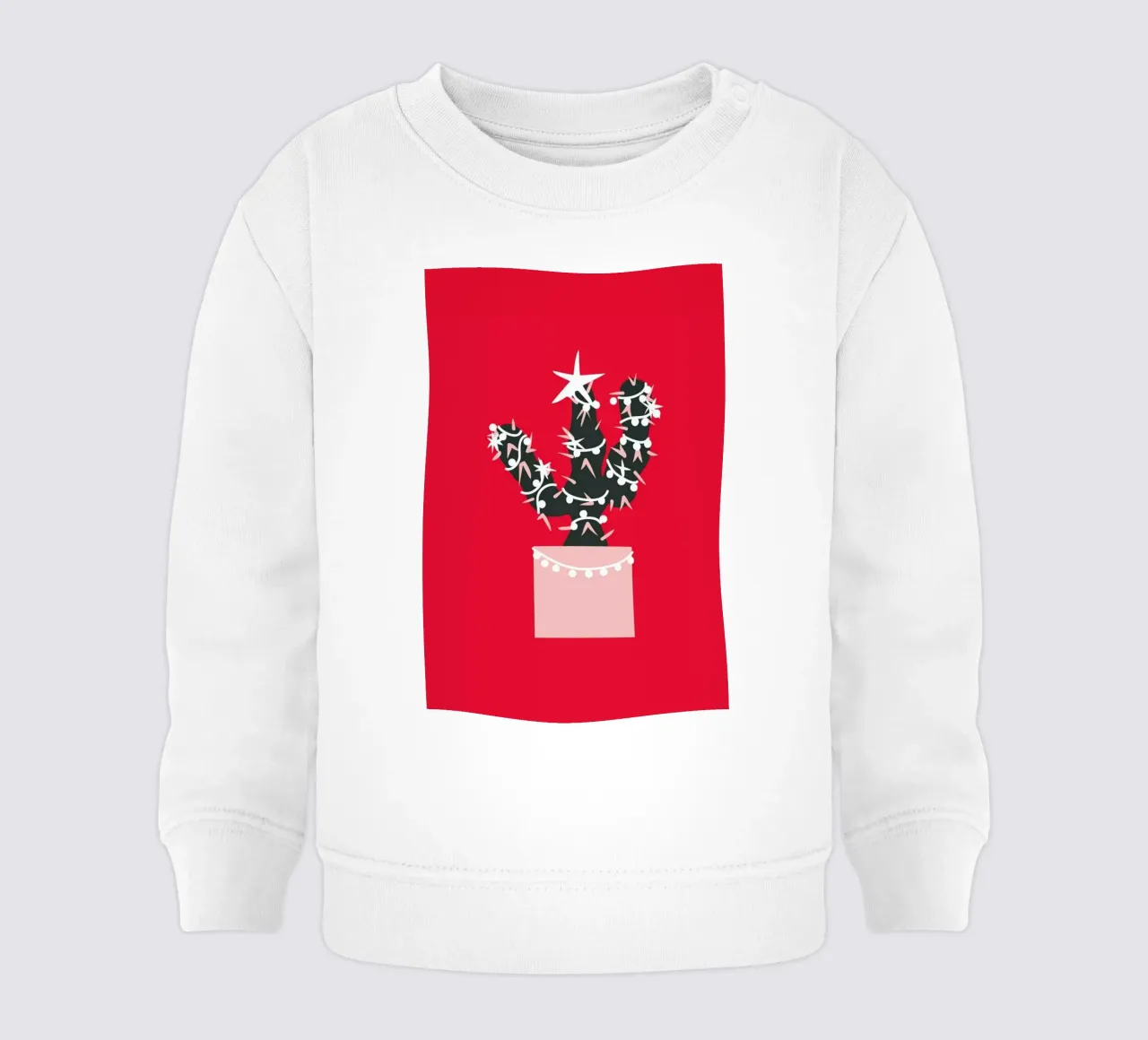 Christmas Cactus 2 felpa neonato da Mariery Young