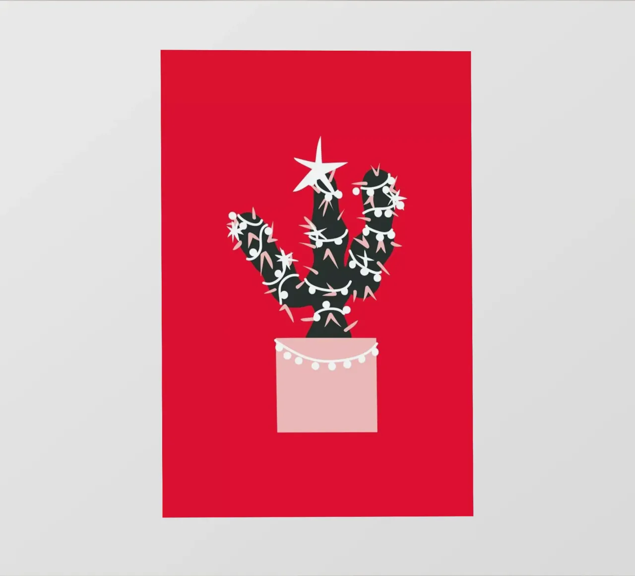 Christmas Cactus 2 telo in pvc da Mariery Young