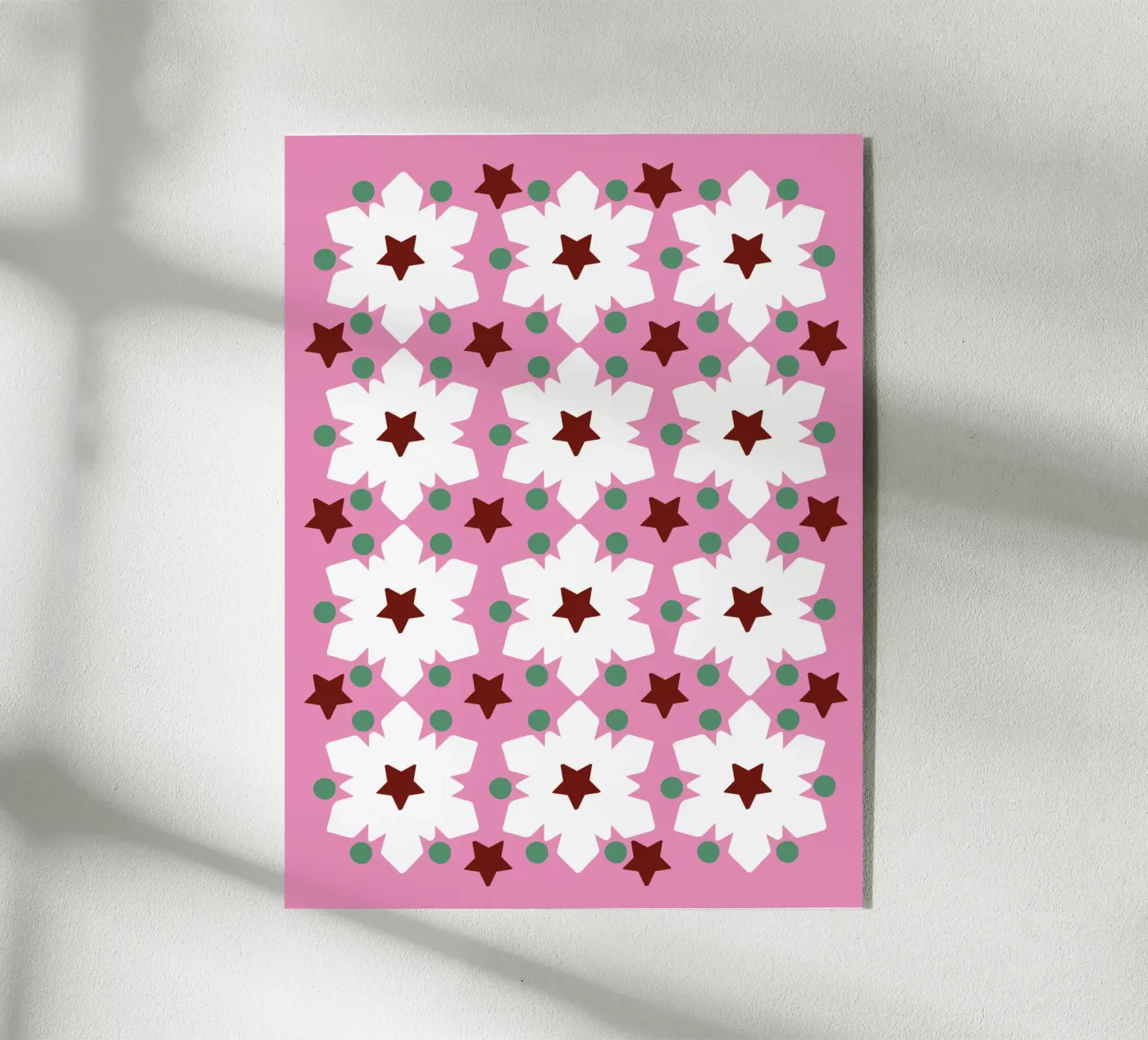 Snowflake Star plexiglass da Mariery Young