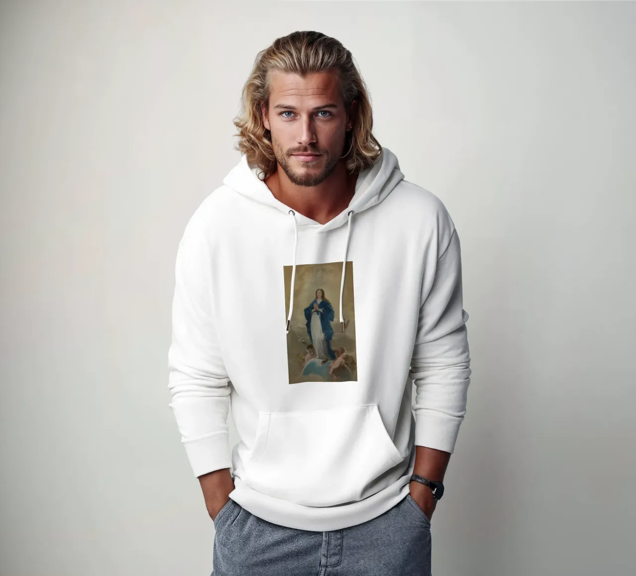 Francisco Goya La Inmaculada Concepción sudadera con capucha de Timeless Artworks