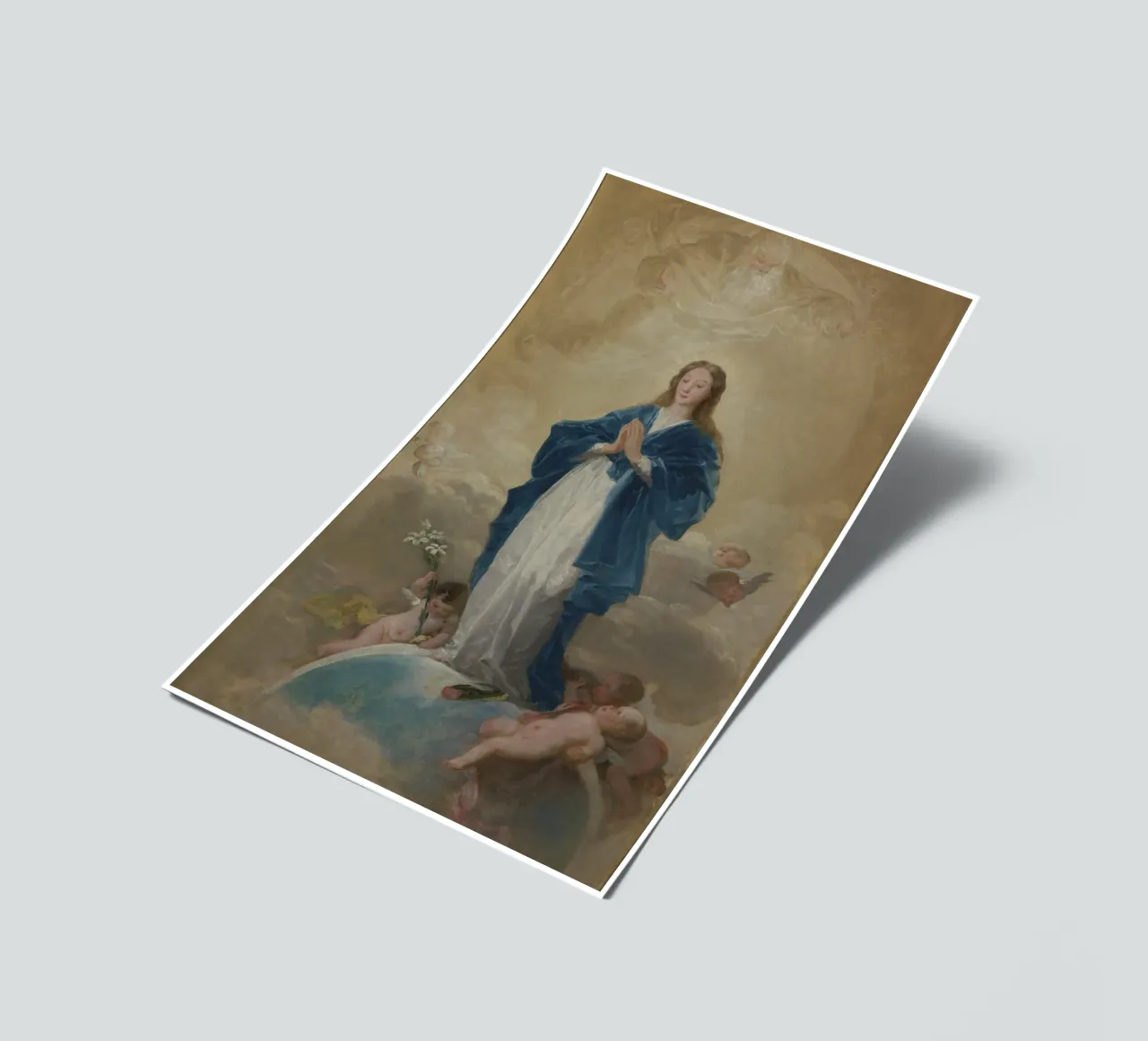 Francisco Goya Die Unbefleckte Empfängnis Stickerbogen von Timeless Artworks