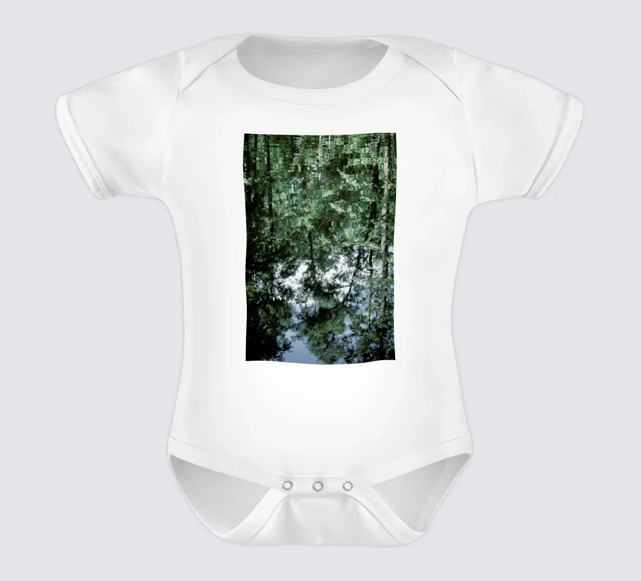 Upsidedown body neonato maniche corte da Studio Nahili