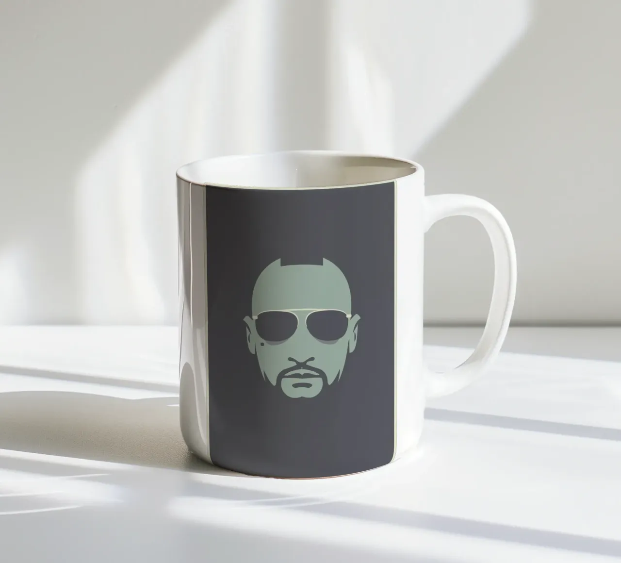 Travis tazza in ceramica da Bruno Morphet
