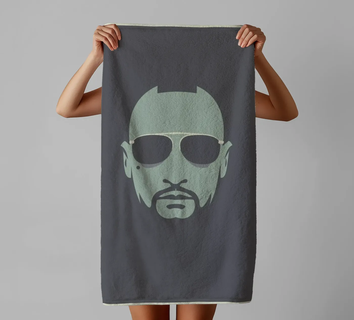 Travis badhanddoek van Bruno Morphet