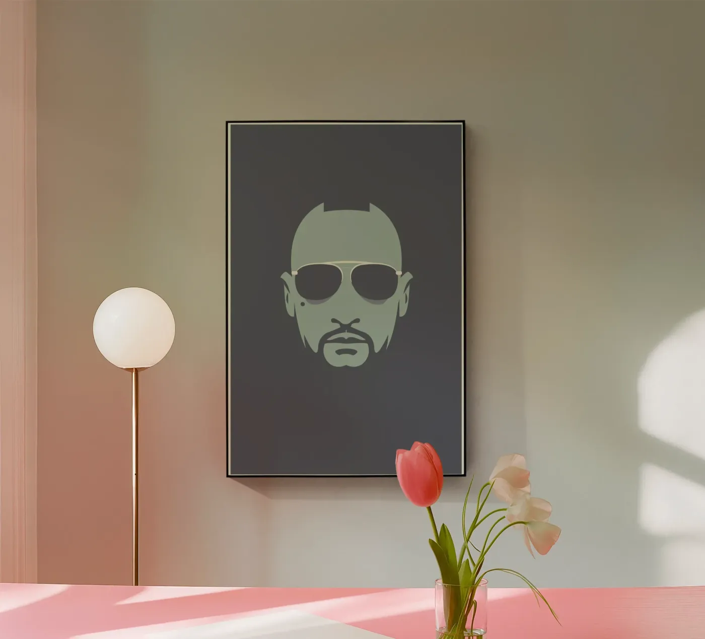 Travis acryl van Bruno Morphet