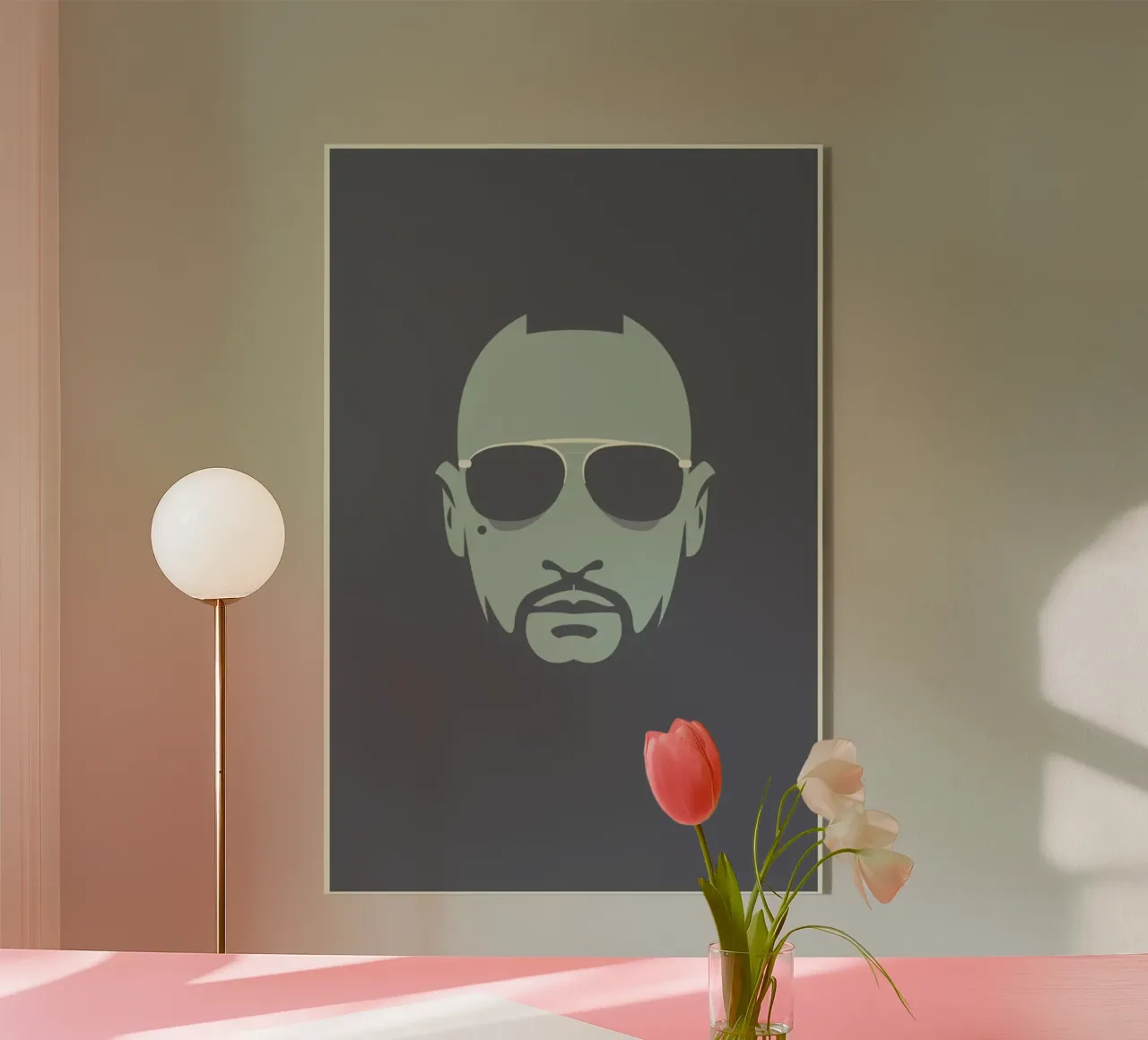 Travis acryl van Bruno Morphet