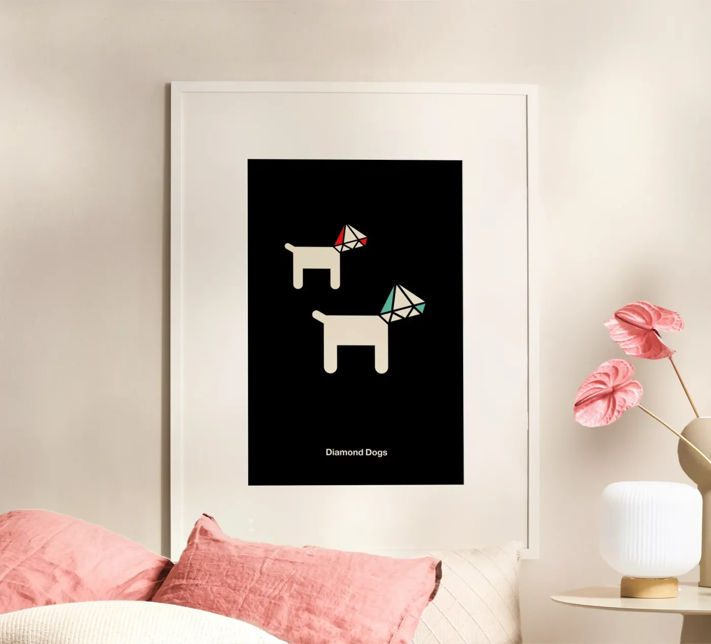 Diamond Dogs poster da Viktor Hertz