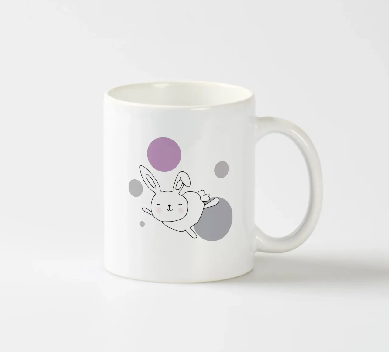 Space Rabbits Astra tazza in ceramica da Christina Heitmann