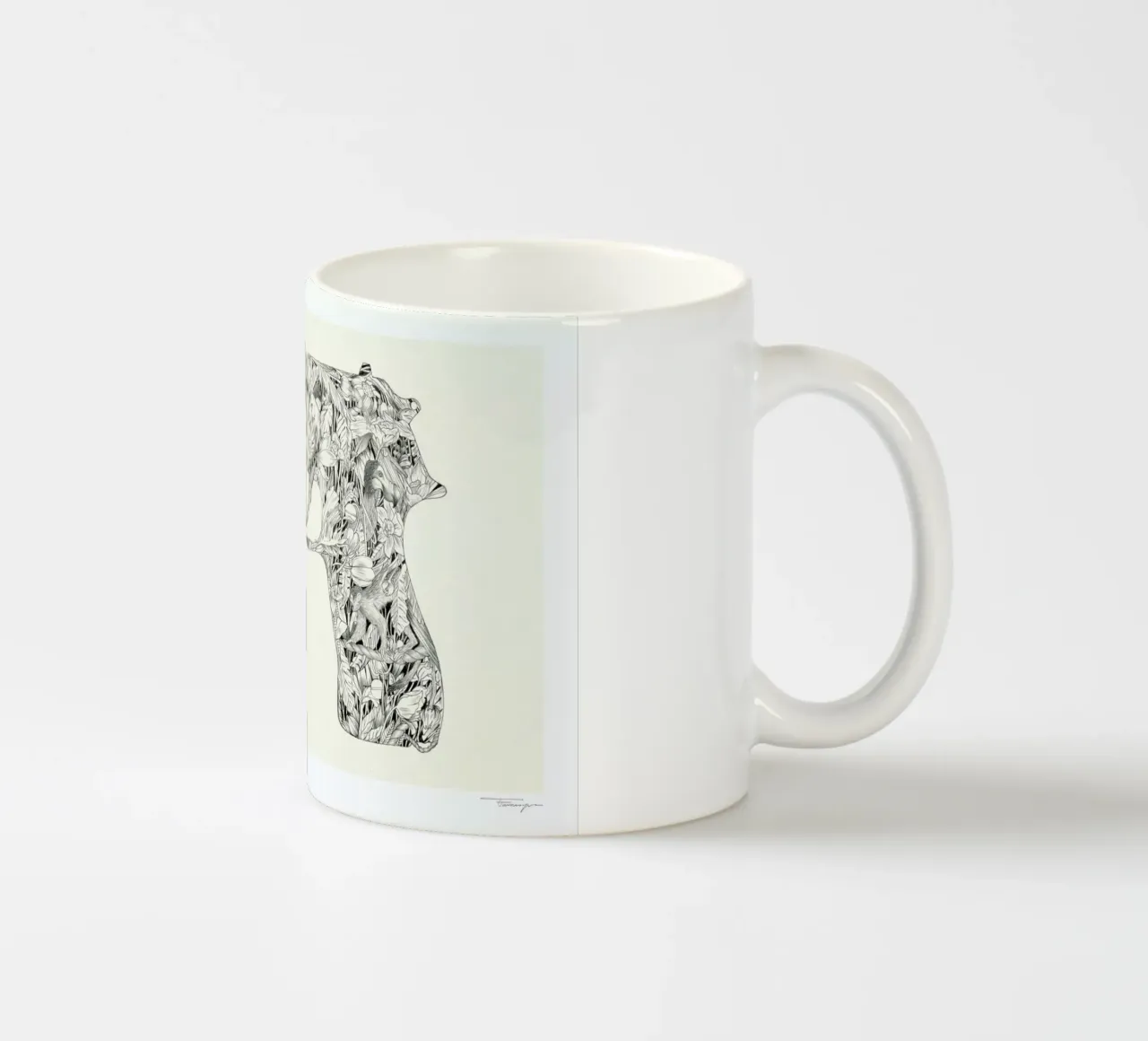 Floretta tazza in ceramica da Faunesque
