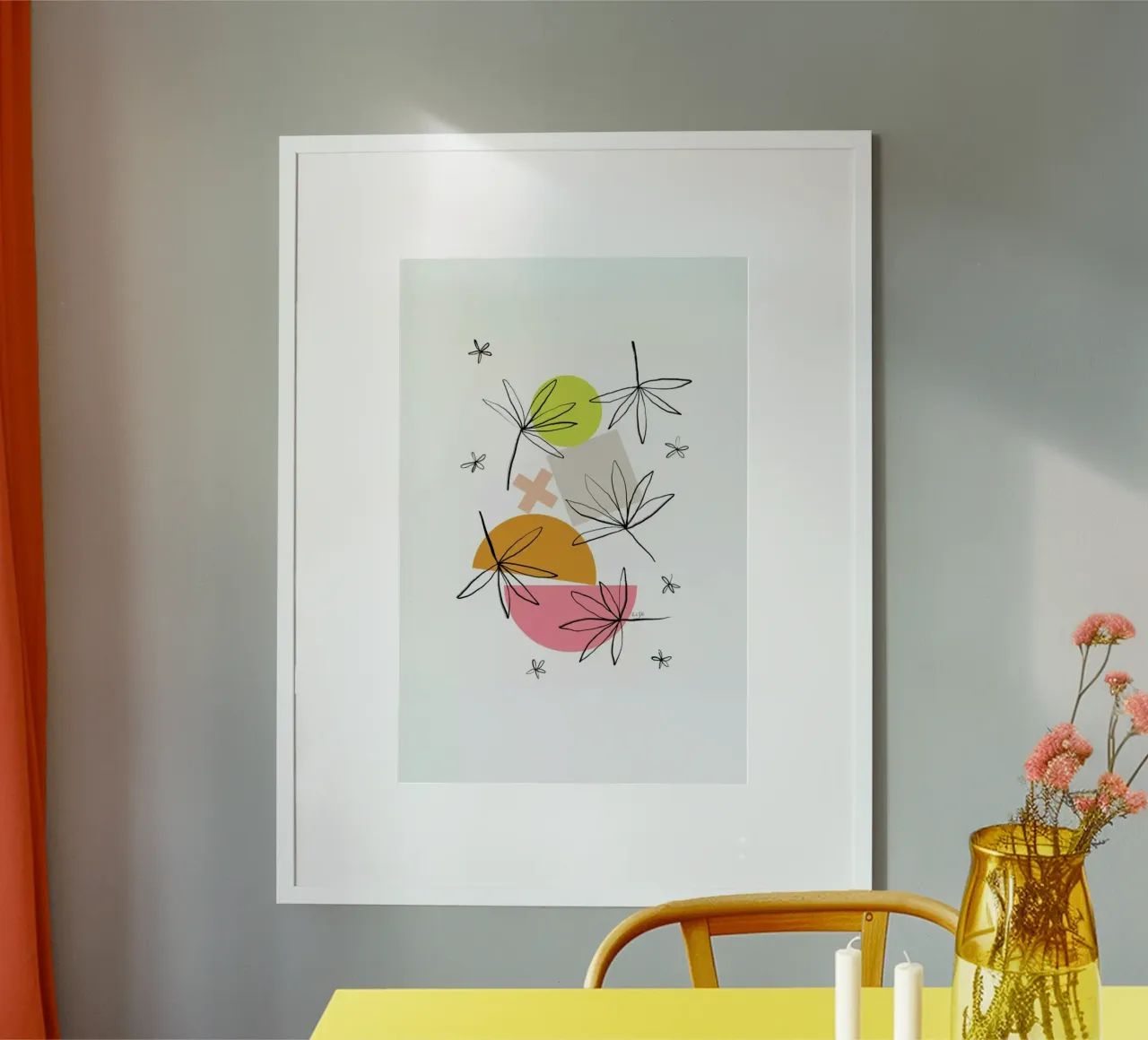 Petals poster da Linda Gobeta