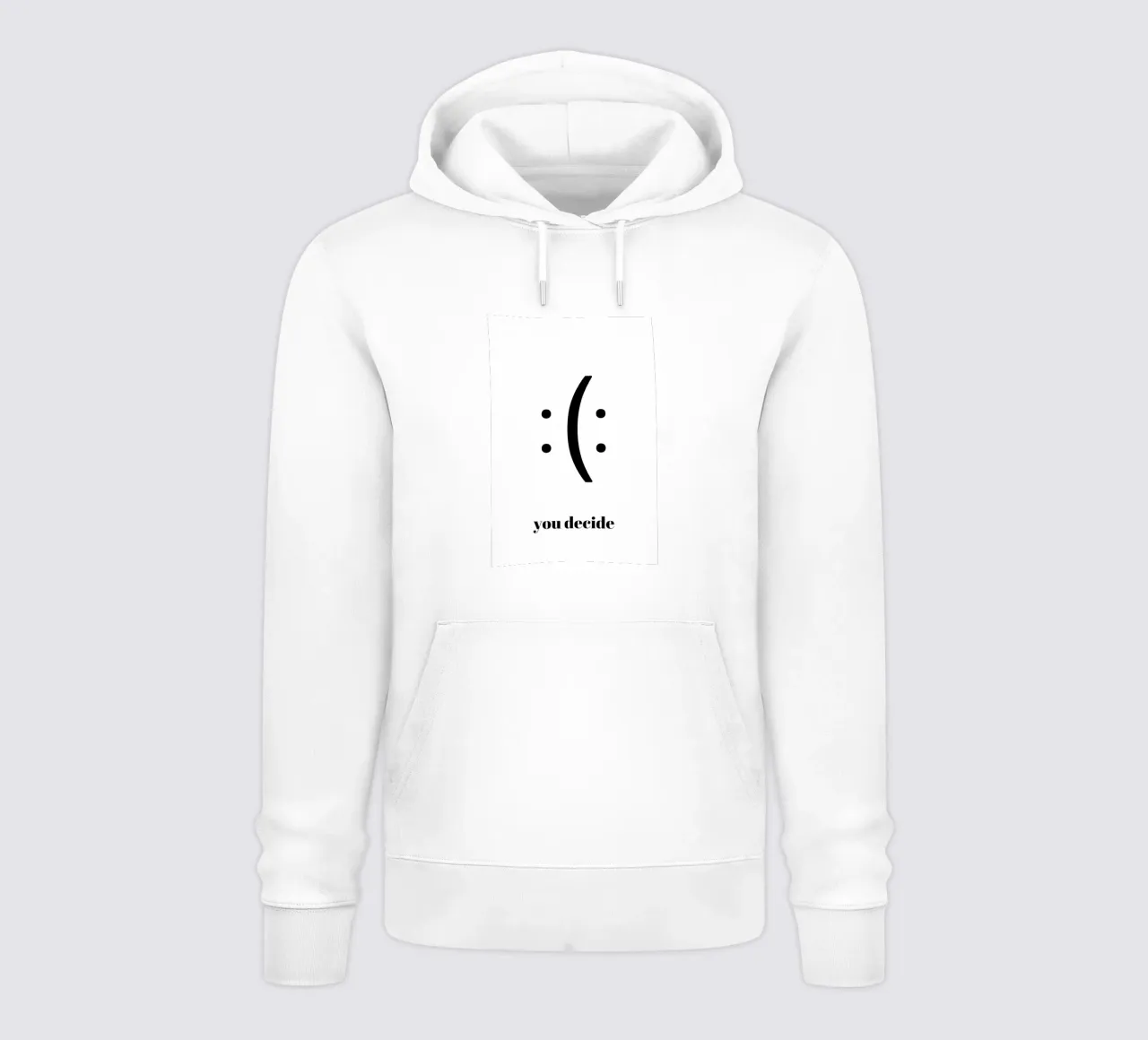 You decide felpa con cappuccio da NORDLICHT DESIGNS