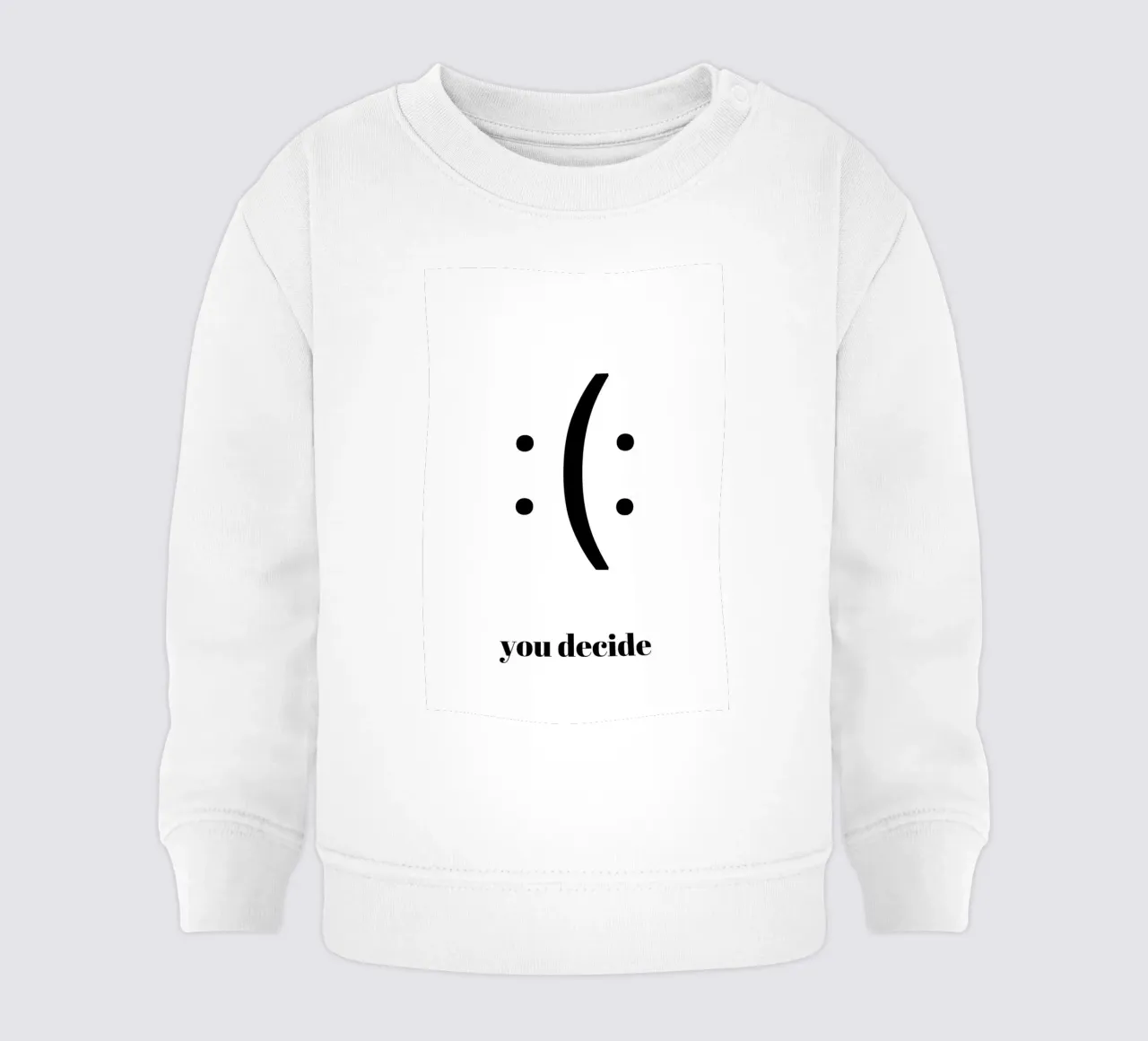 You decide felpa neonato da NORDLICHT DESIGNS