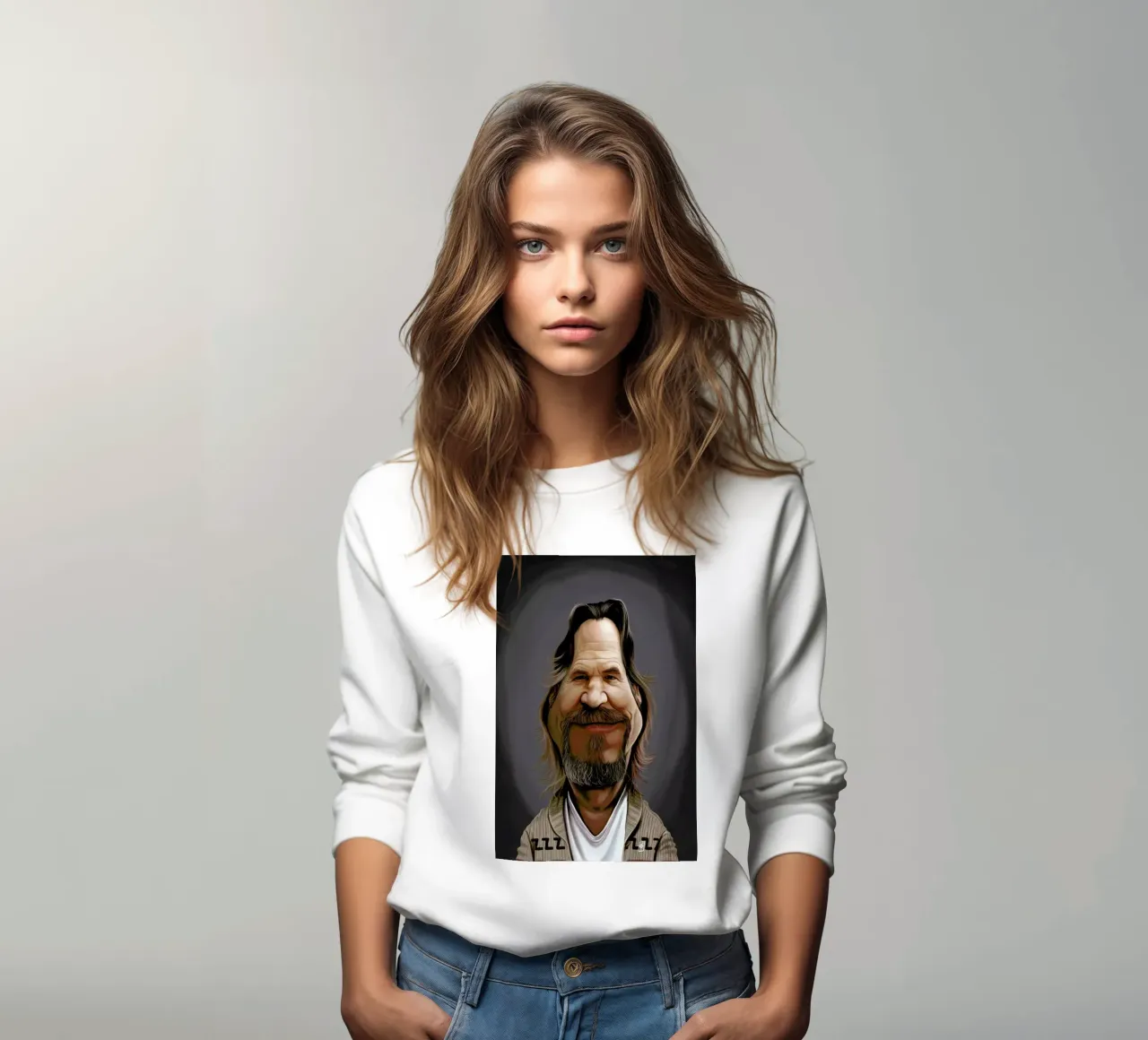 Jeff Bridges felpa da Rob Art | Illustration
