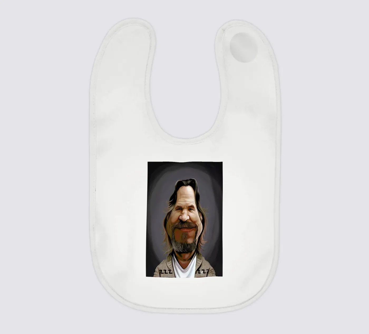 Jeff Bridges bavaglino da Rob Art | Illustration