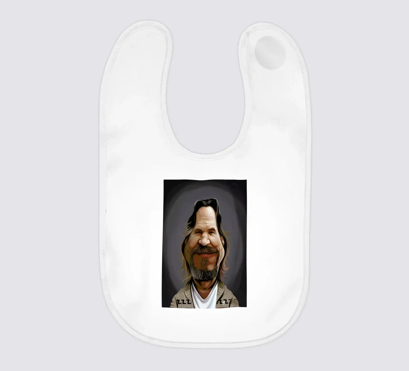 Jeff Bridges bavaglino da Rob Art | Illustration