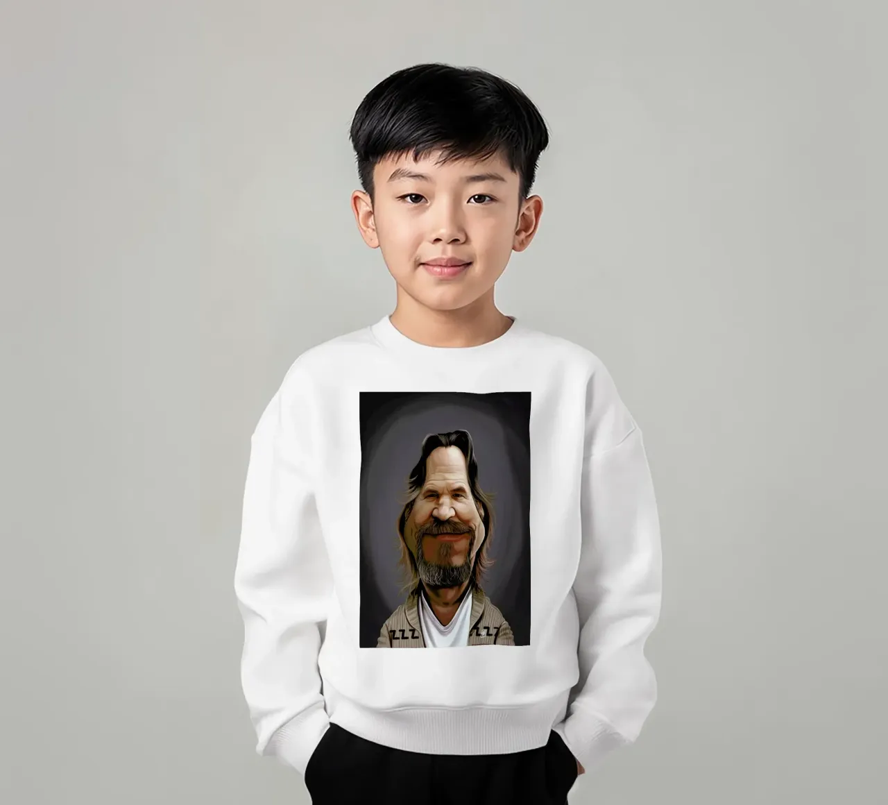 Jeff Bridges felpa bambino da Rob Art | Illustration