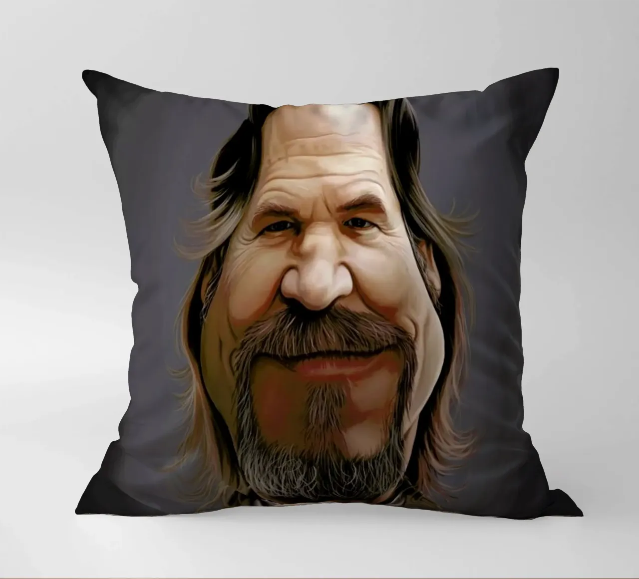 Jeff Bridges cuscino da Rob Art | Illustration