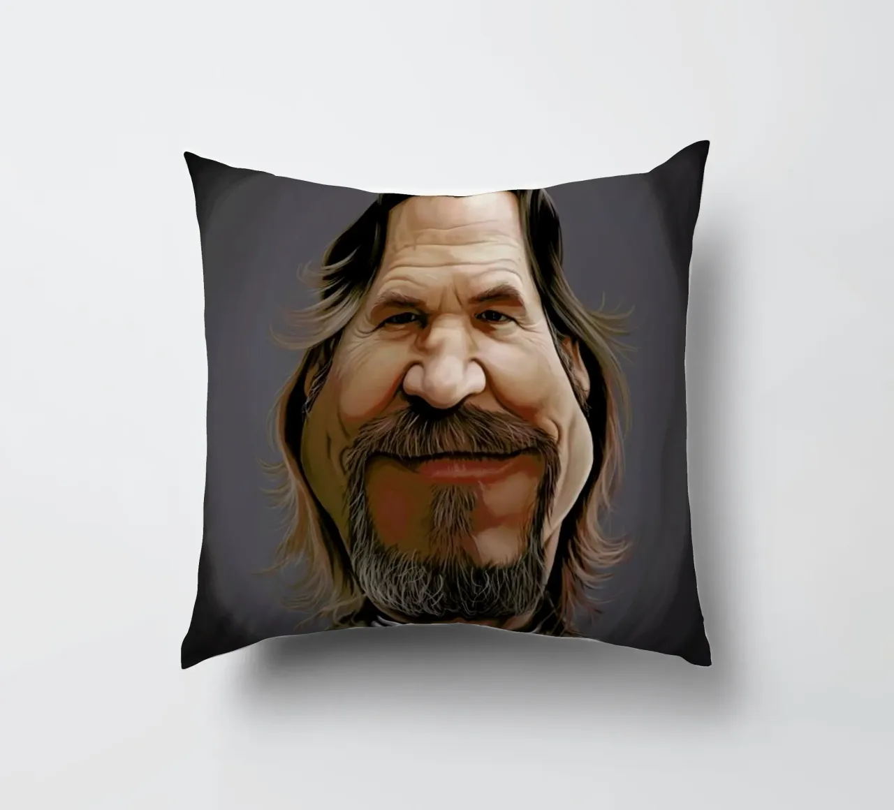 Jeff Bridges cuscino da Rob Art | Illustration