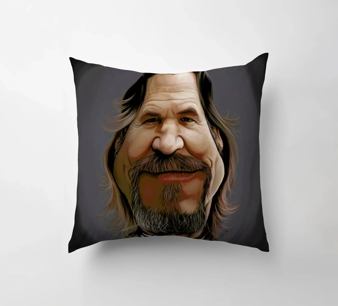 Jeff Bridges cuscino da Rob Art | Illustration
