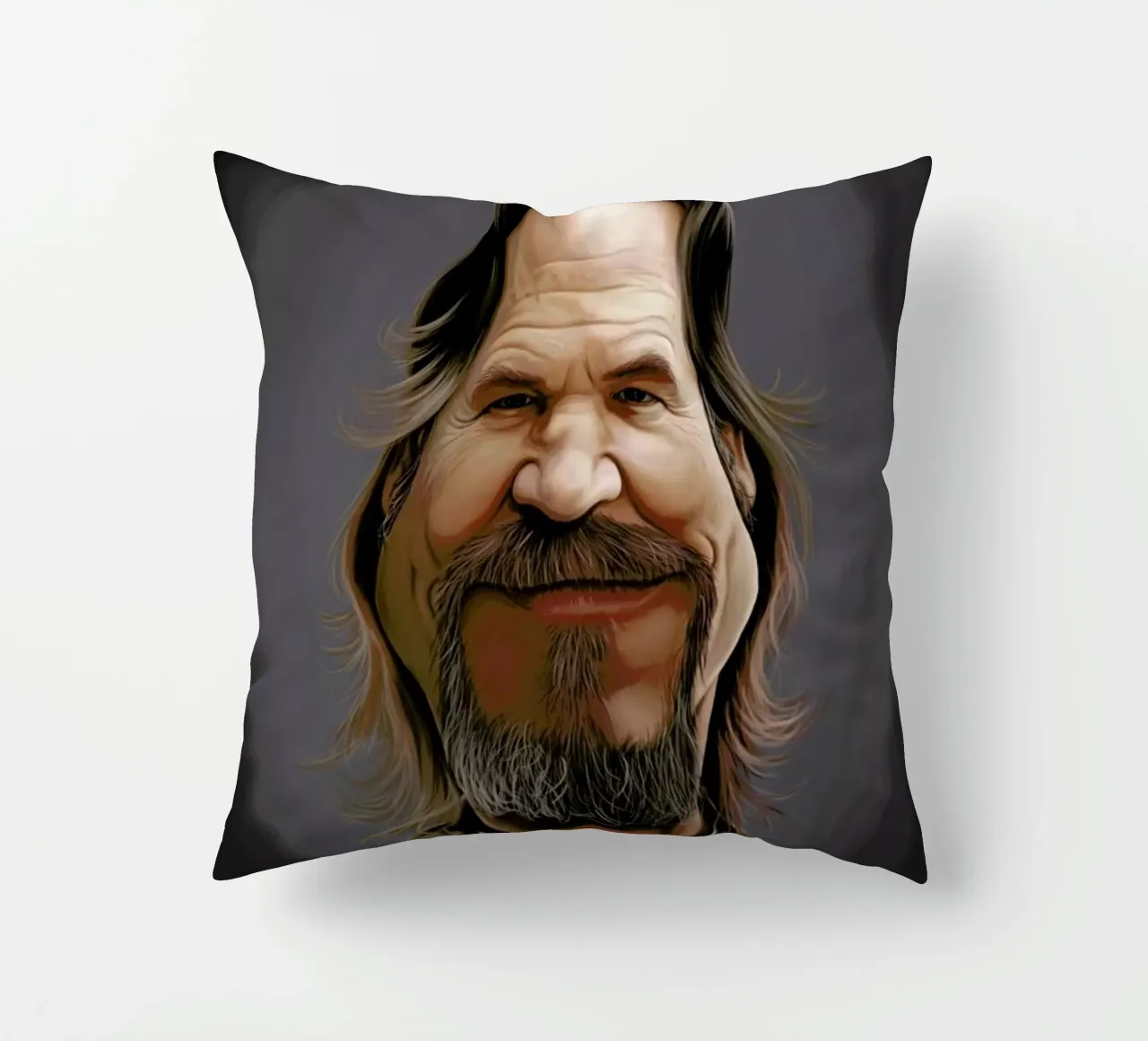 Jeff Bridges cuscino da Rob Art | Illustration