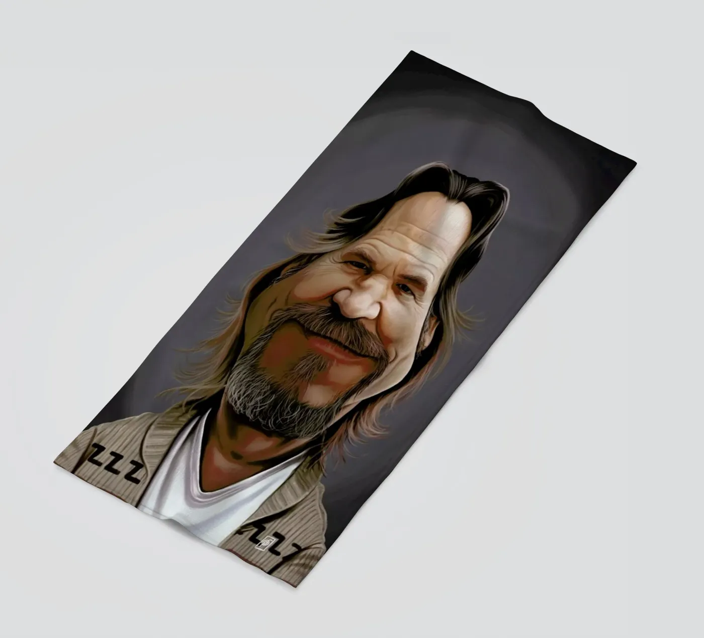Jeff Bridges telo mare da Rob Art | Illustration