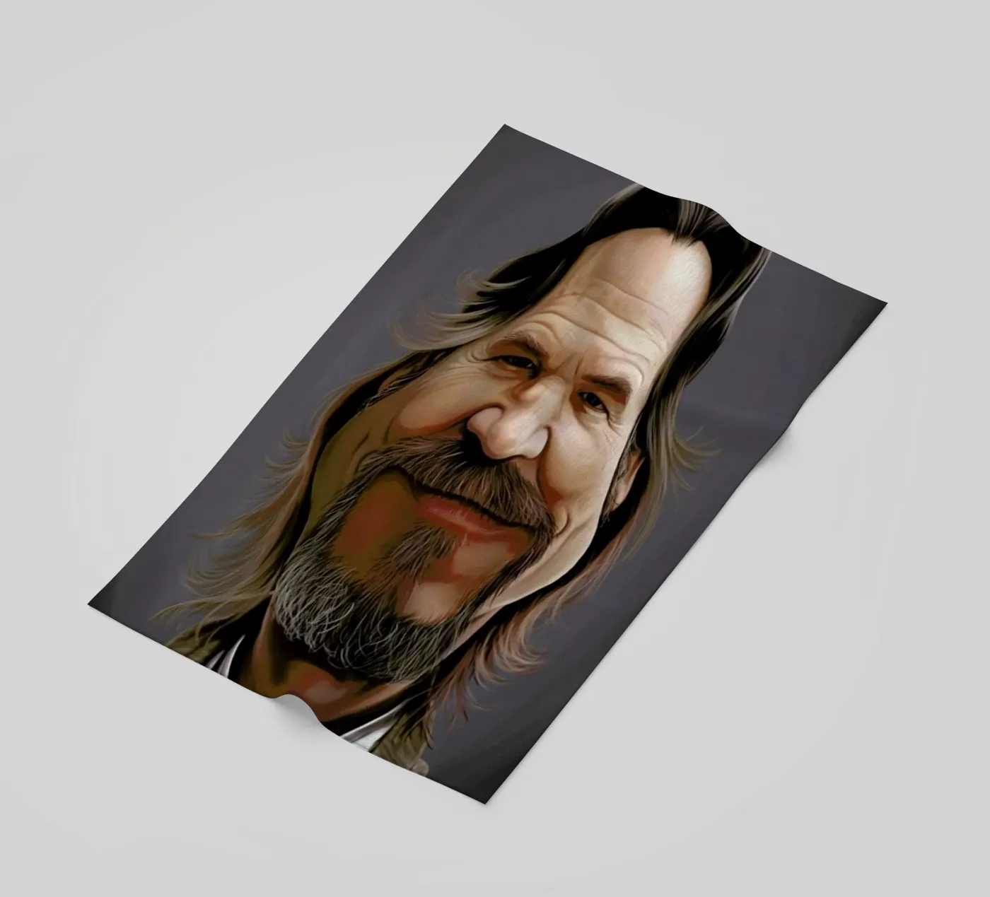 Jeff Bridges telo mare da Rob Art | Illustration