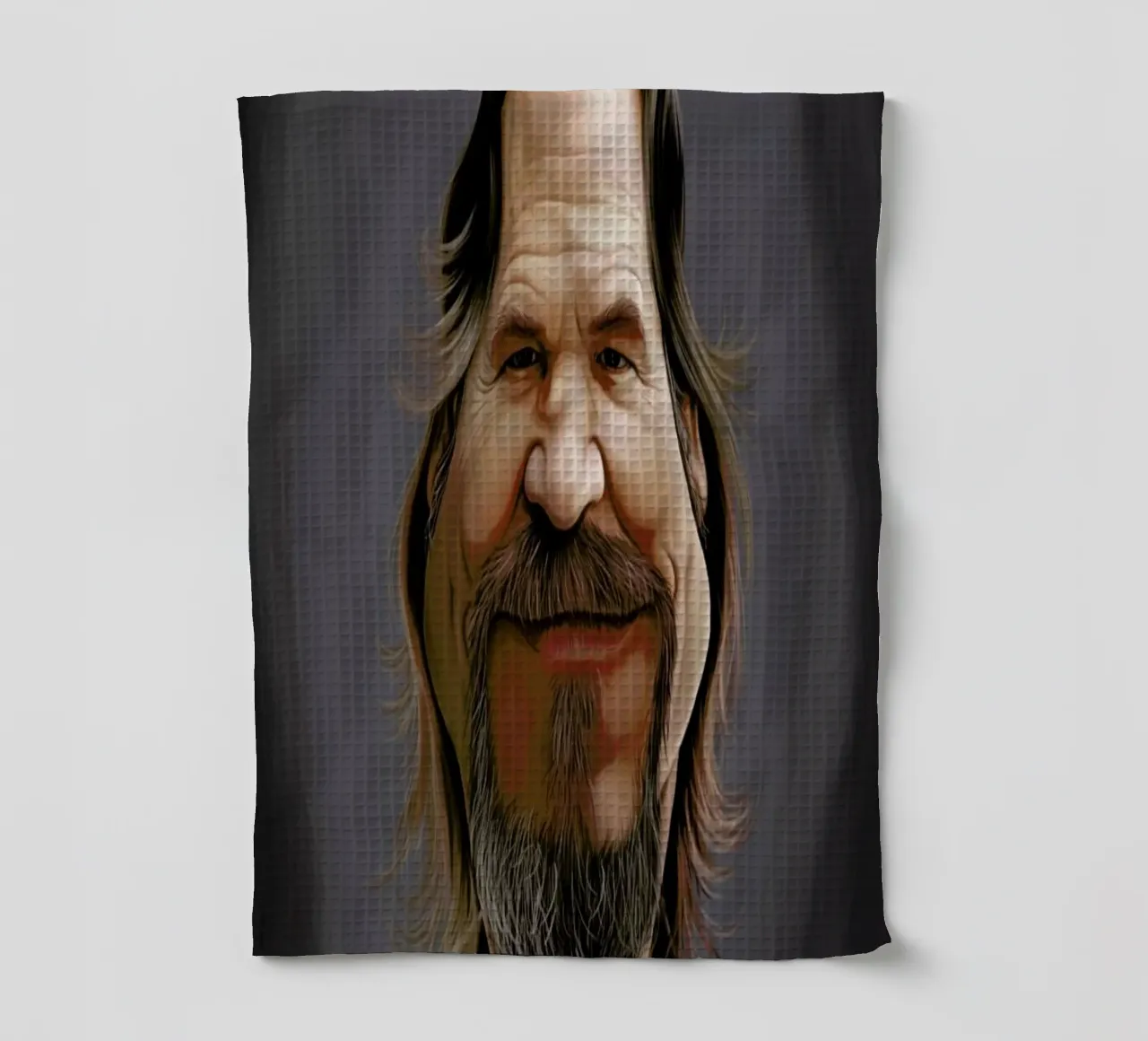 Jeff Bridges canovaccio da cucina da Rob Art | Illustration